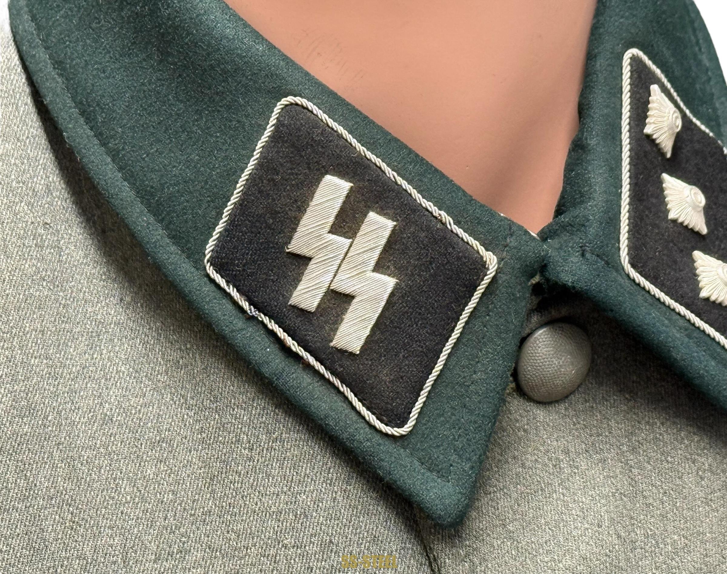 SS-Untersturmführer Officer Uniform Tunic, Highly Decorated — image 7