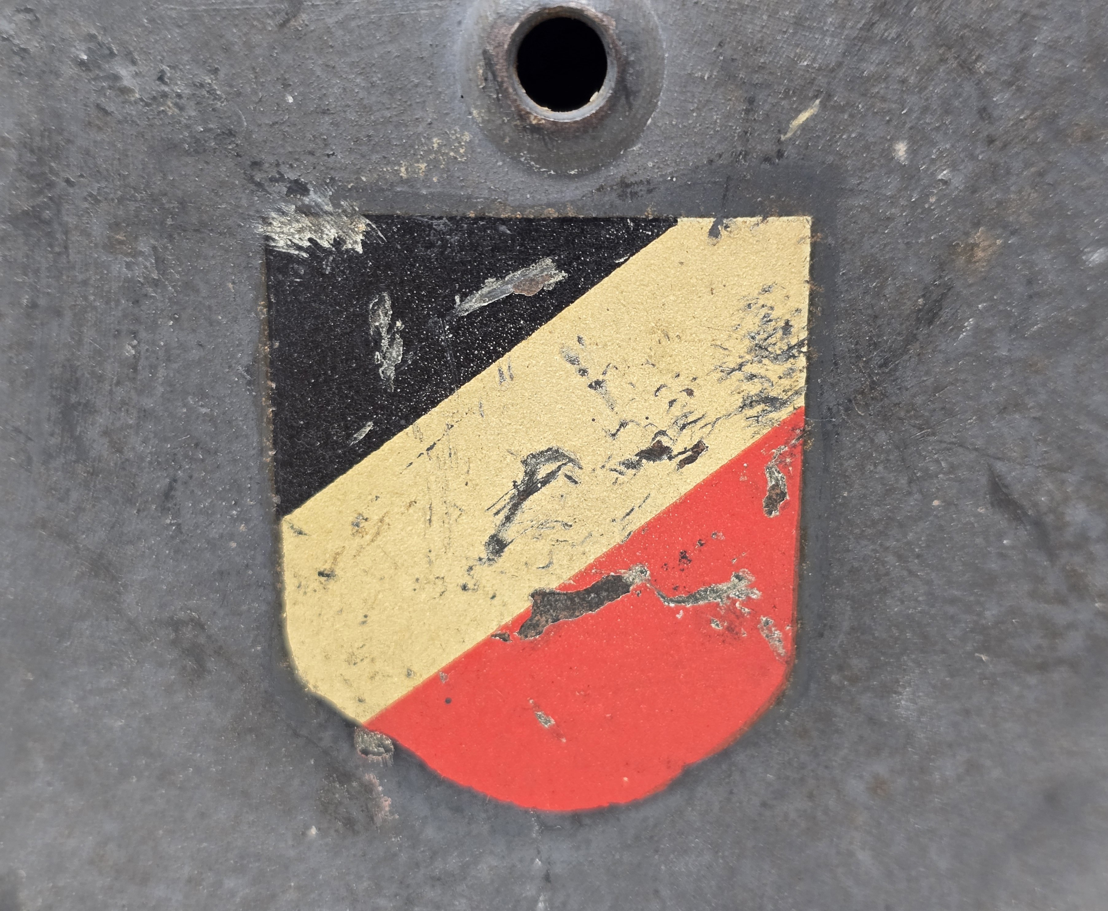 Large Luftwaffe M35 Helmet by Quist — image 6