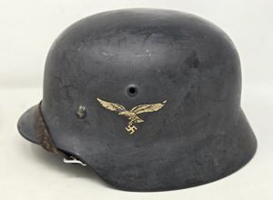 Large Luftwaffe M35 Helmet by Quist