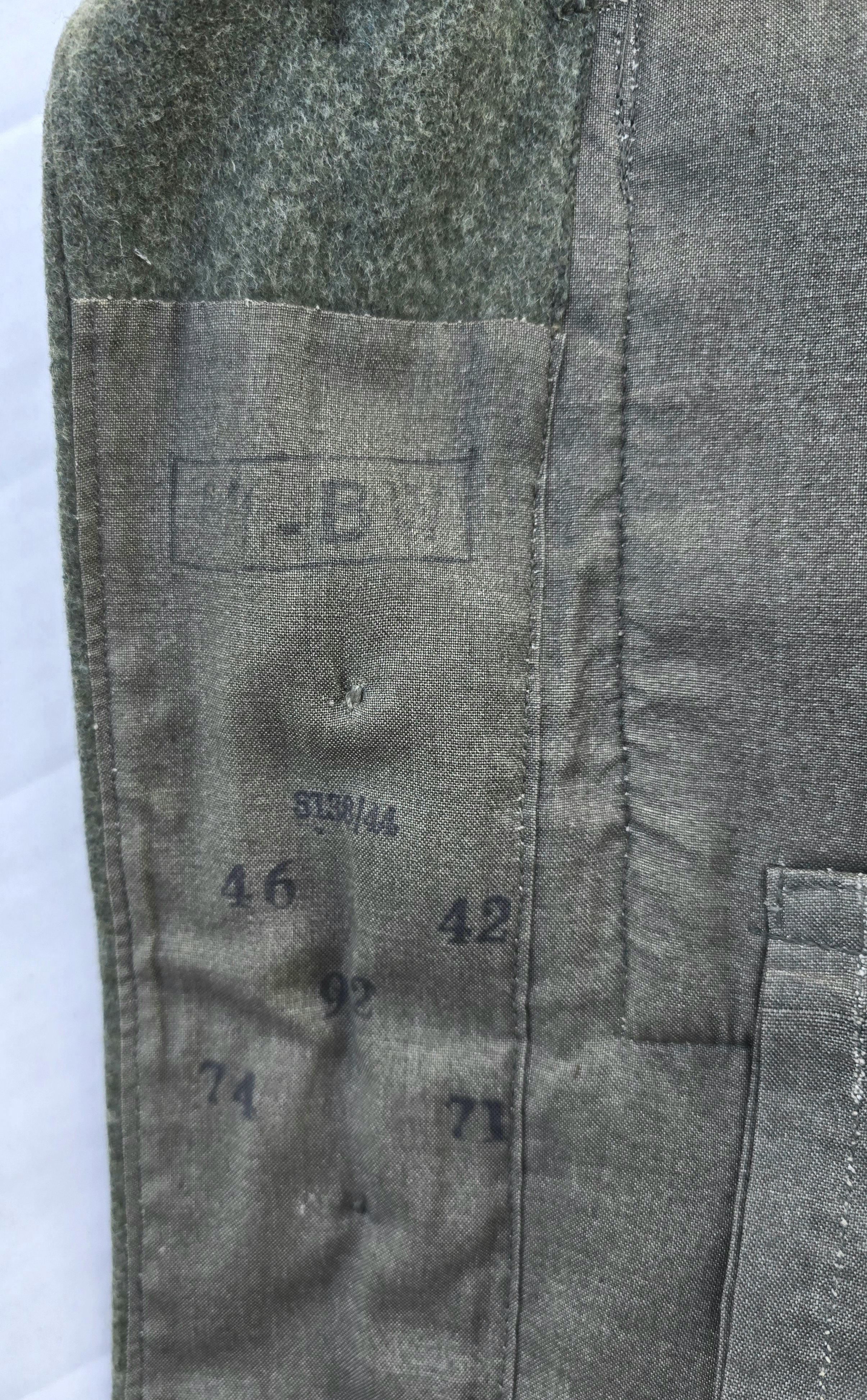 Likely Re-badged Waffen-SS M43 Tunic- Latvian Freiwillege — image 16