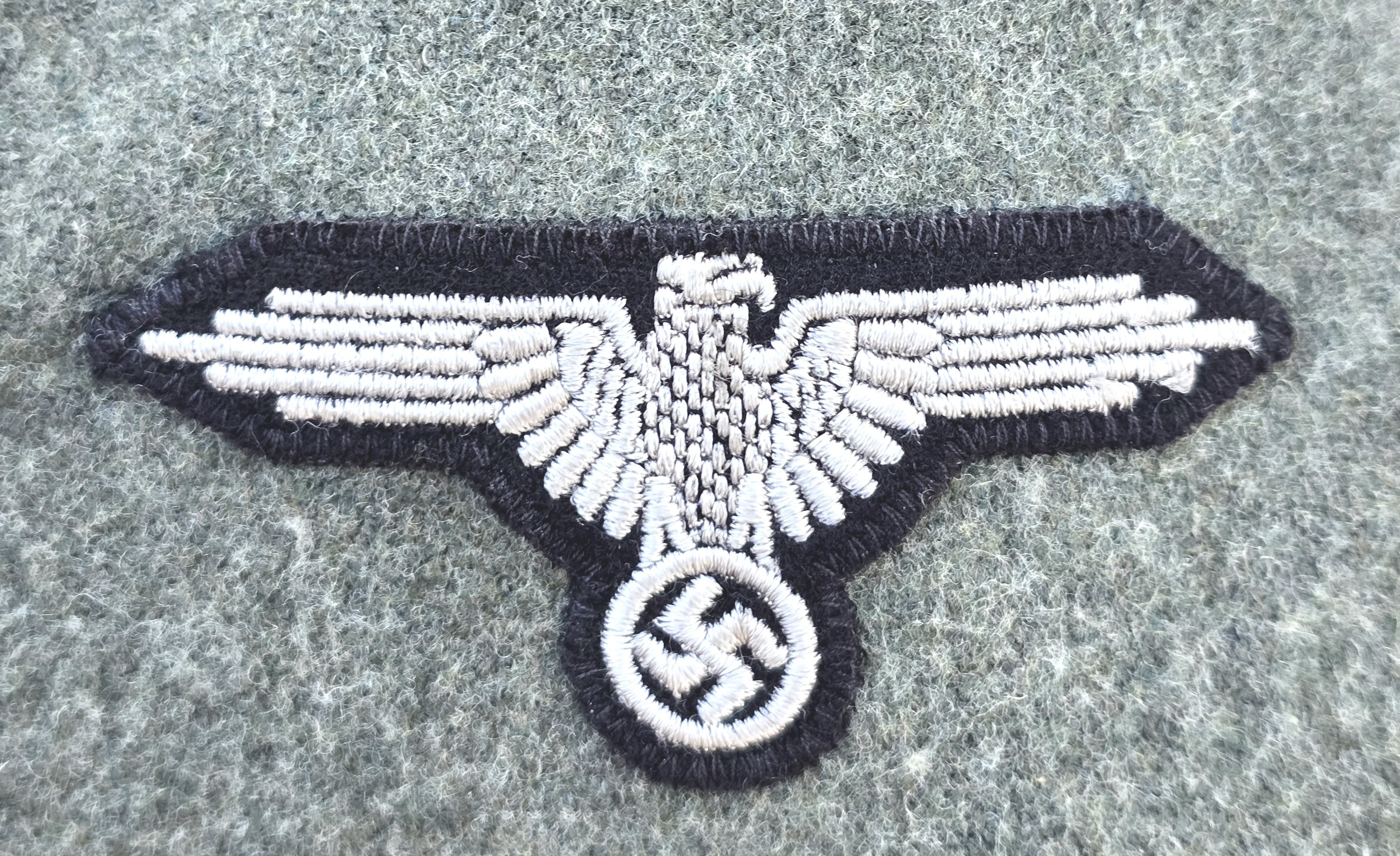 Likely Re-badged Waffen-SS M43 Tunic- Latvian Freiwillege — image 8