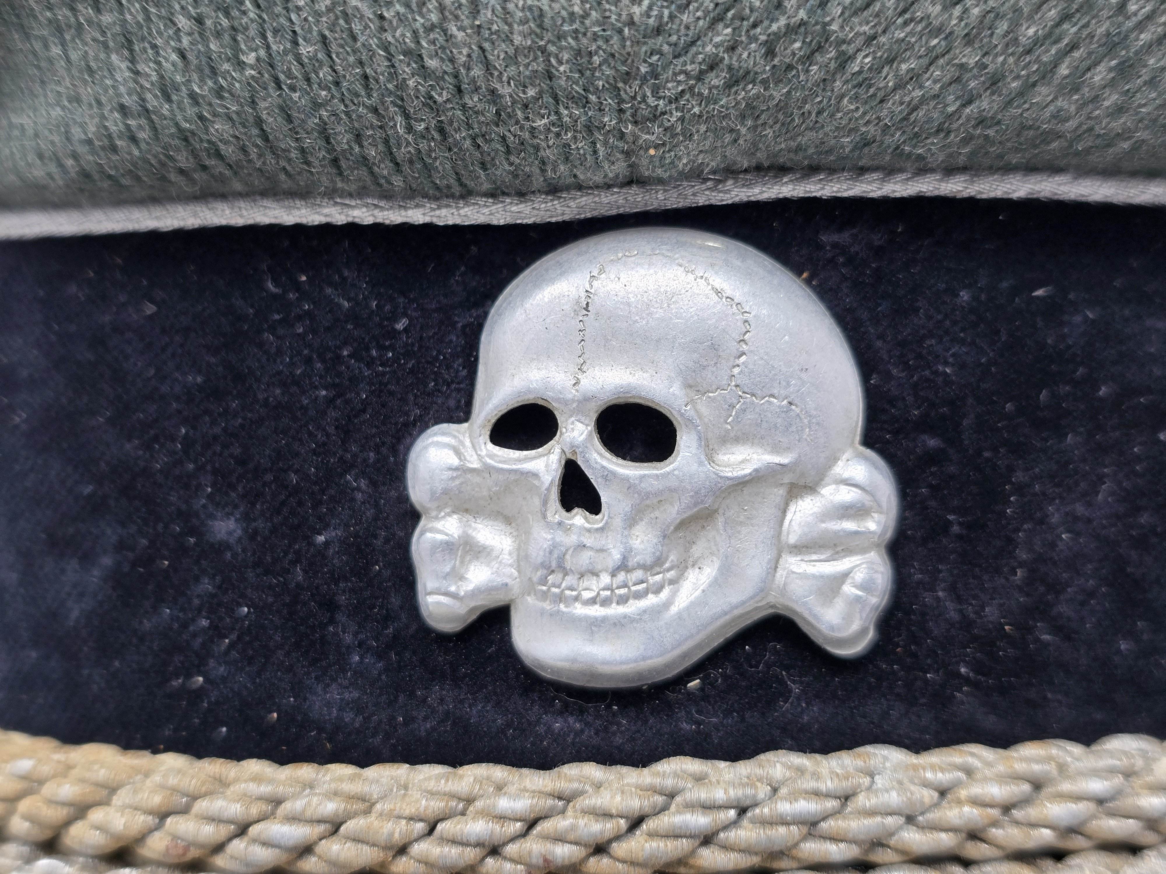 Important Notice! Boxed Waffen-SS General's Visor Cap — image 10