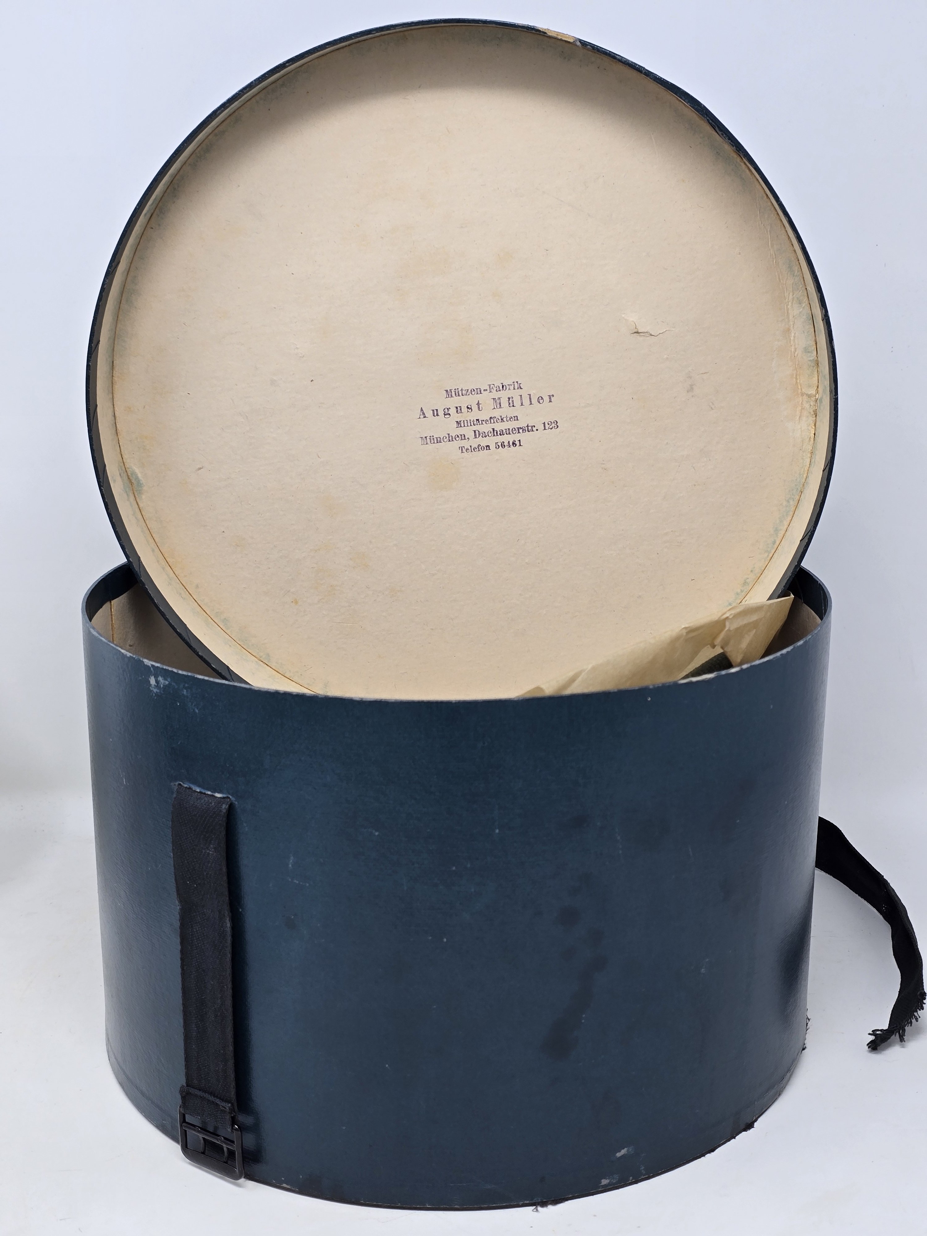 Important Notice! Boxed Waffen-SS General's Visor Cap — image 15