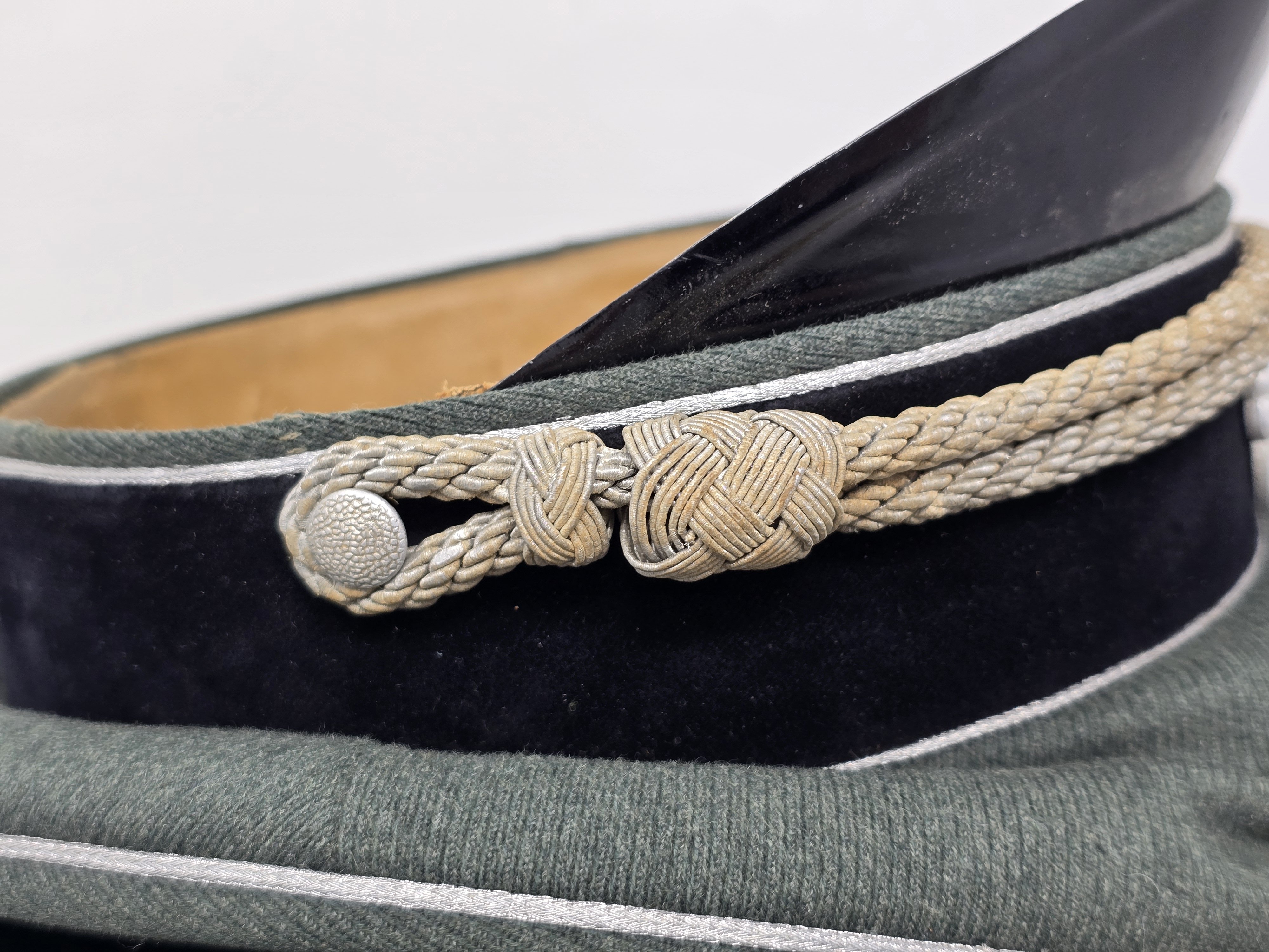 Important Notice! Boxed Waffen-SS General's Visor Cap — image 3