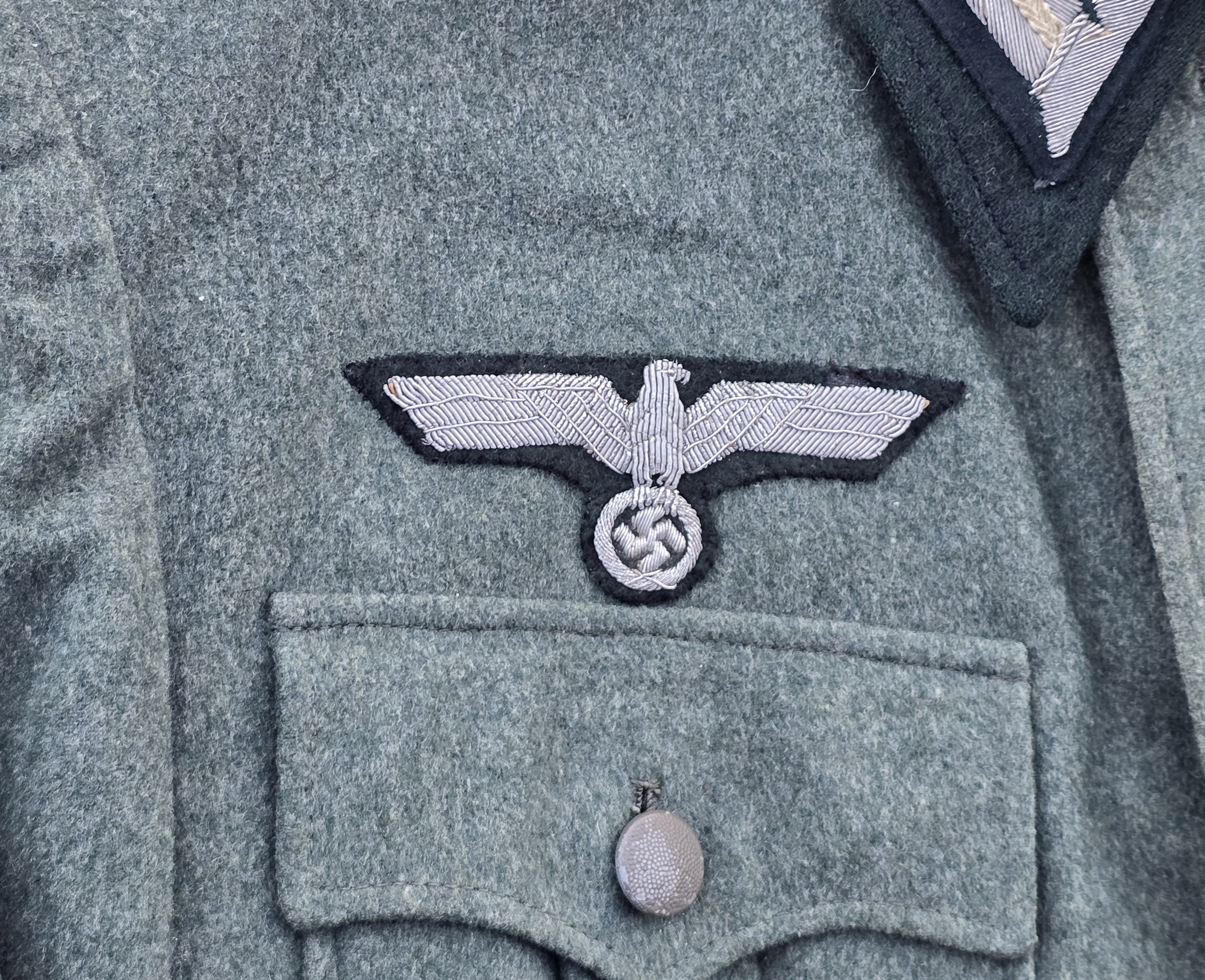 Sharp Heer Infantry Officer's Tunic, 'Oblt. Schupp' — image 3