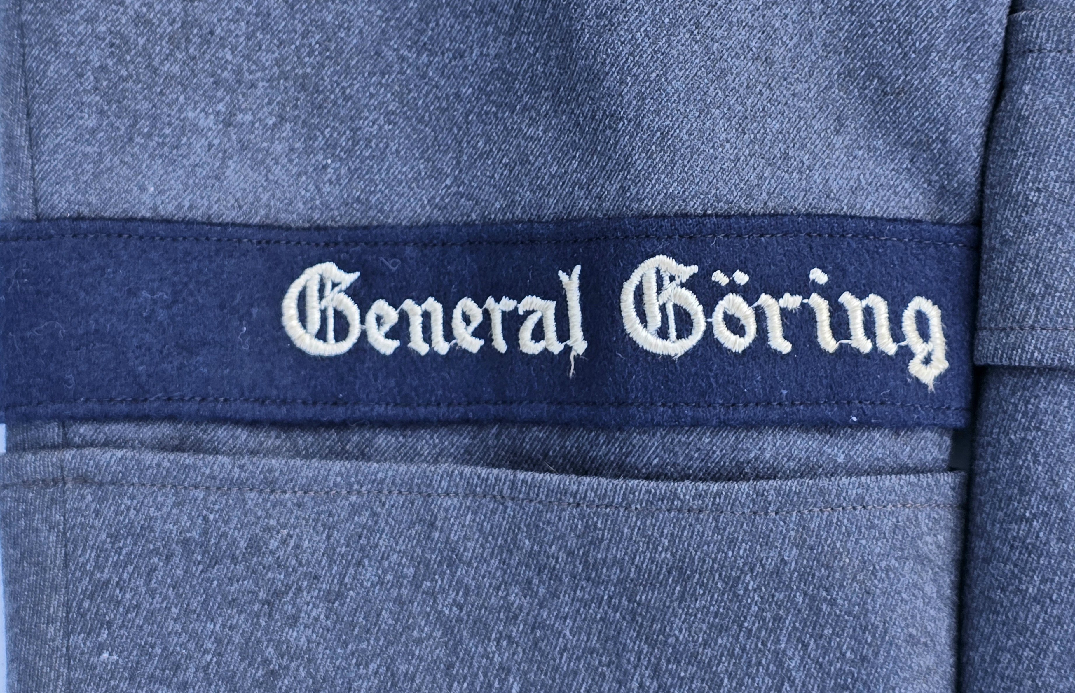 Early, Named Luftwaffe Grenadier NCO Tunic, 'General Göring' — image 2