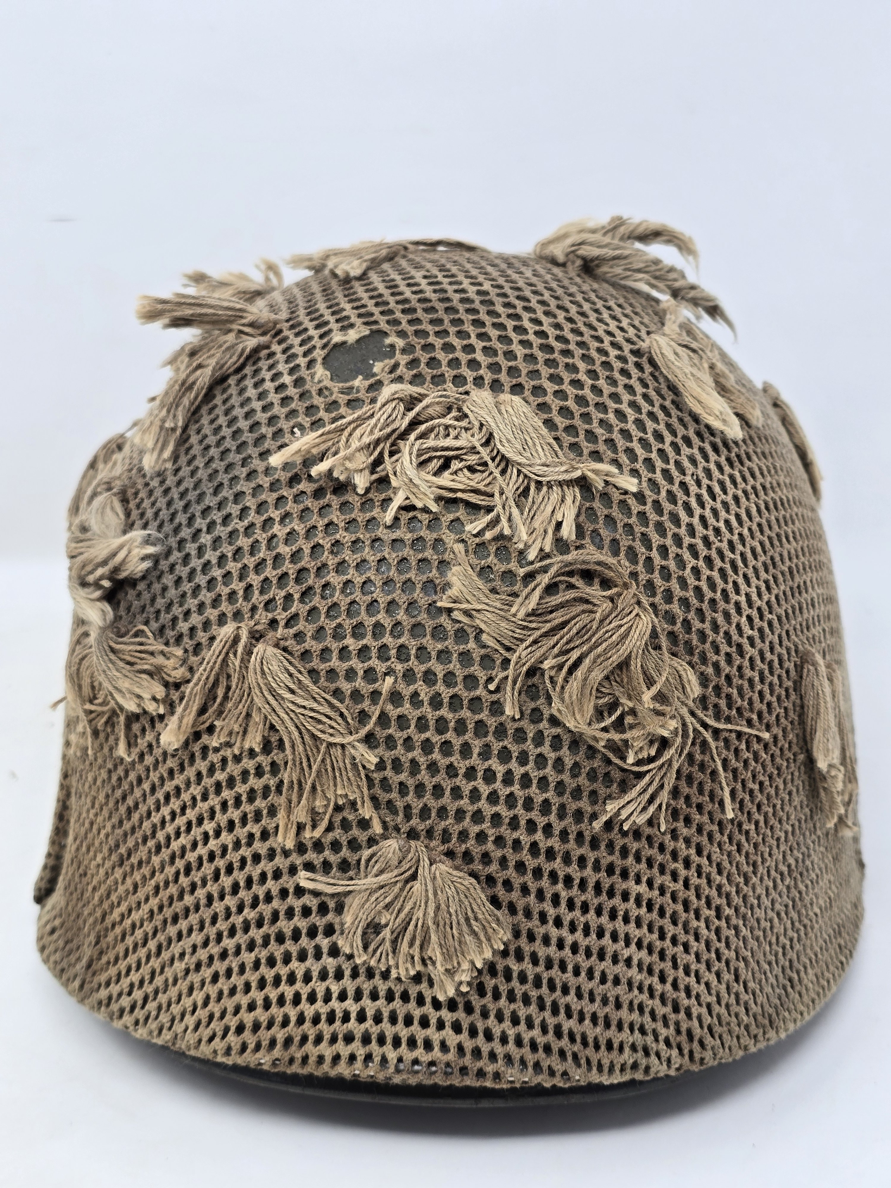 US M1 GI Helmet With Camo Scrim — image 6