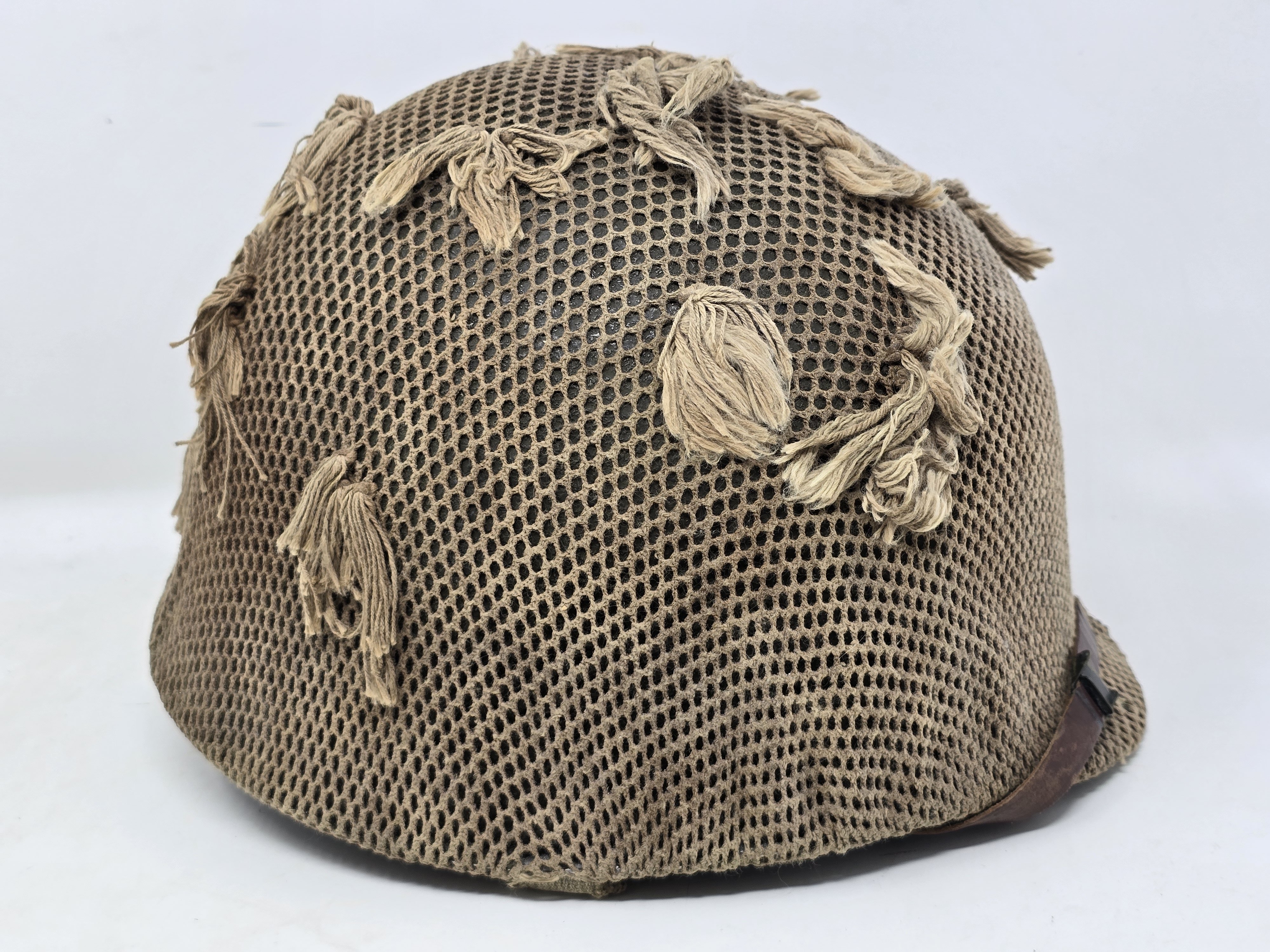 US M1 GI Helmet With Camo Scrim — image 7