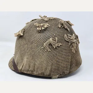 US M1 GI Helmet With Camo Scrim