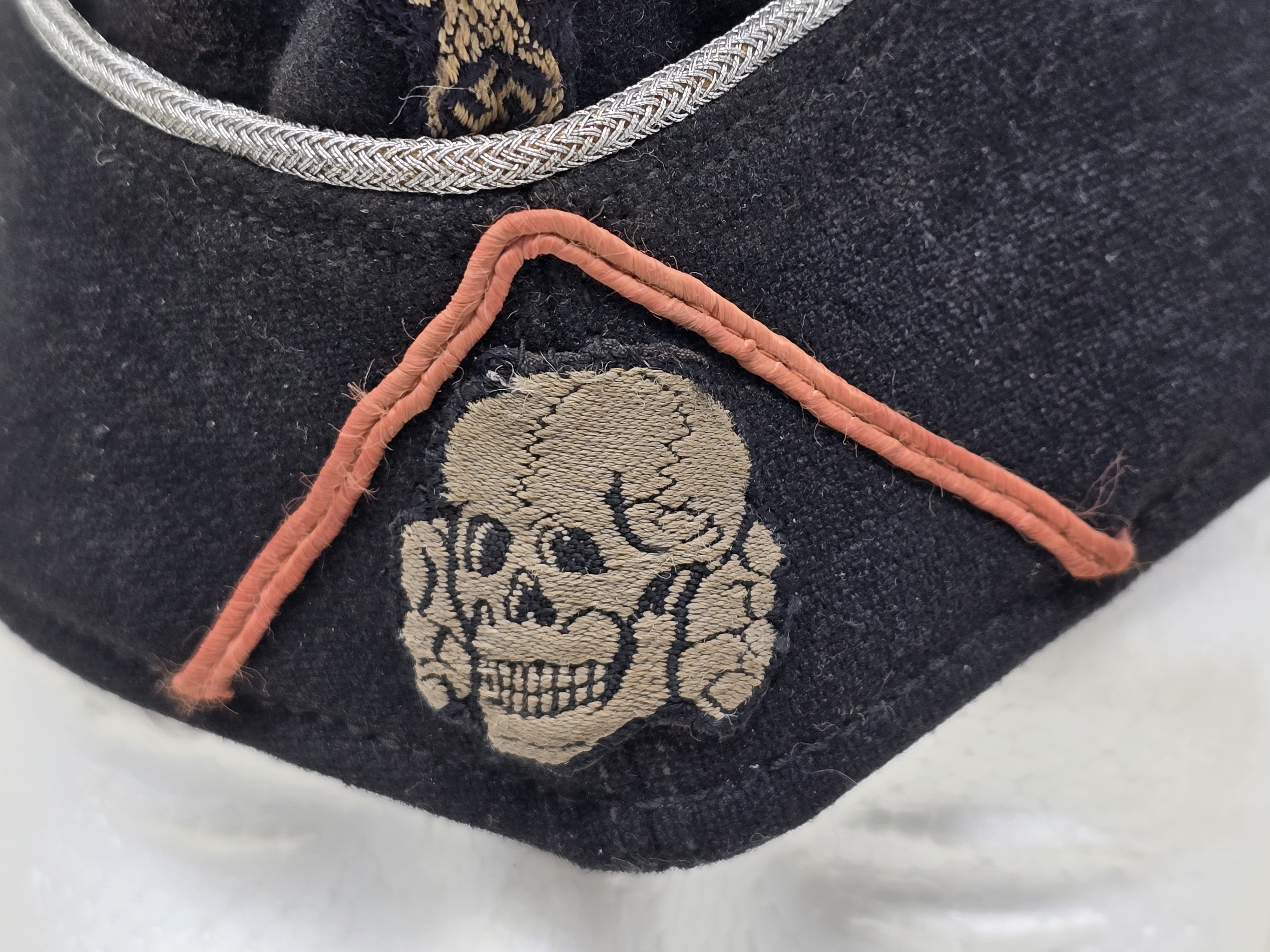 Incredible Waffen-SS Panzer Officer's Schiffchen — image 2