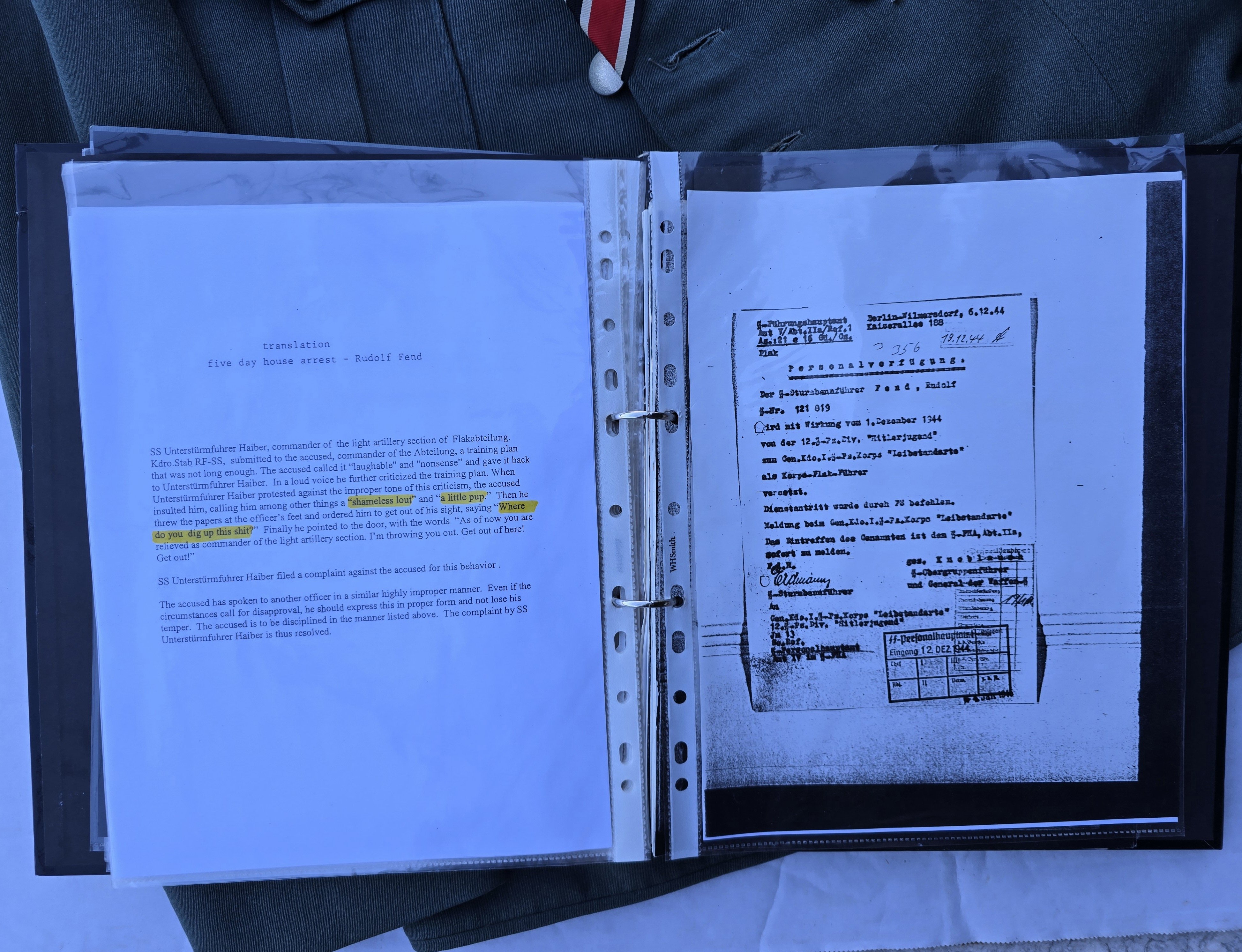 Phenomenal Waffen-SS Tunic From Rudolf Fend, LAH — image 23