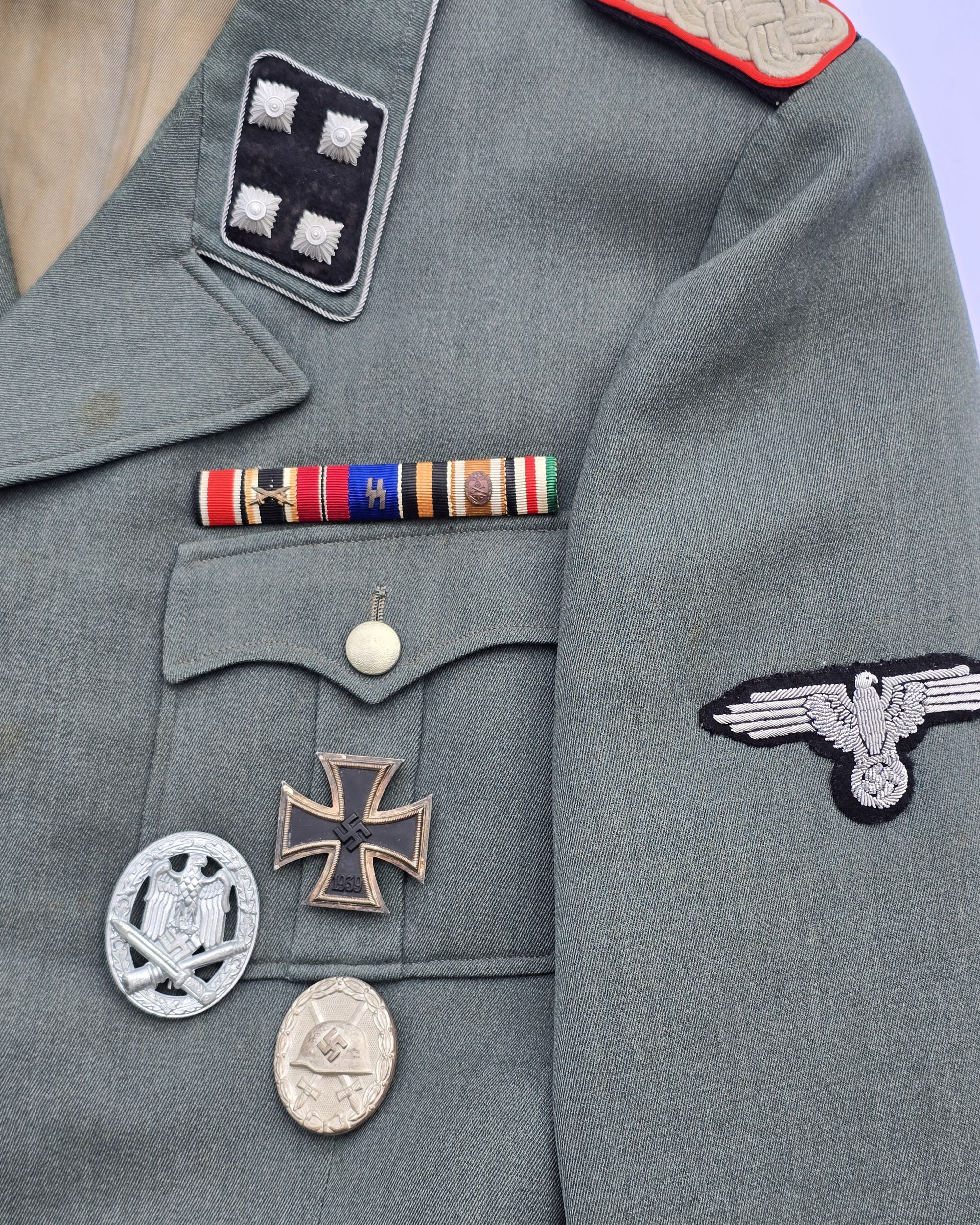 Phenomenal Waffen-SS Tunic From Rudolf Fend, LAH — image 48