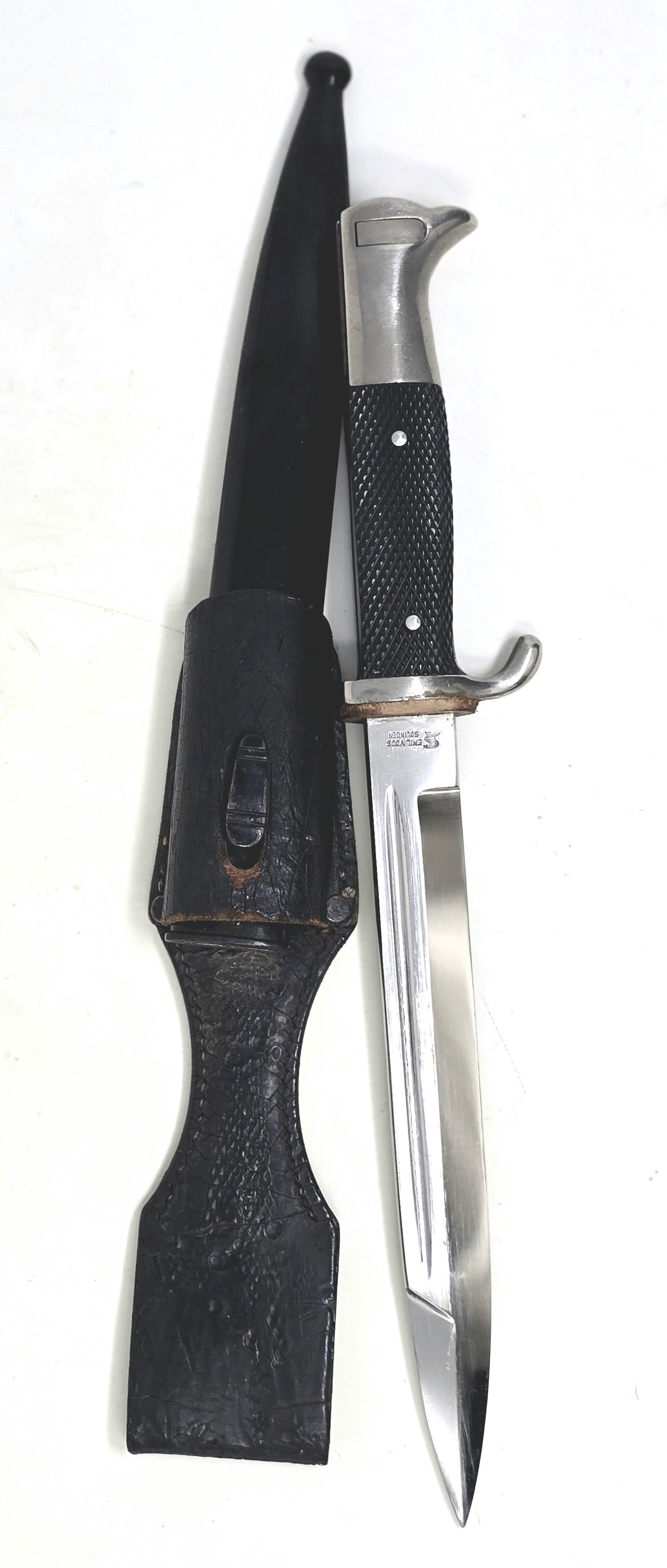 German WWII Heer/ SS Dress Bayonet — image 3