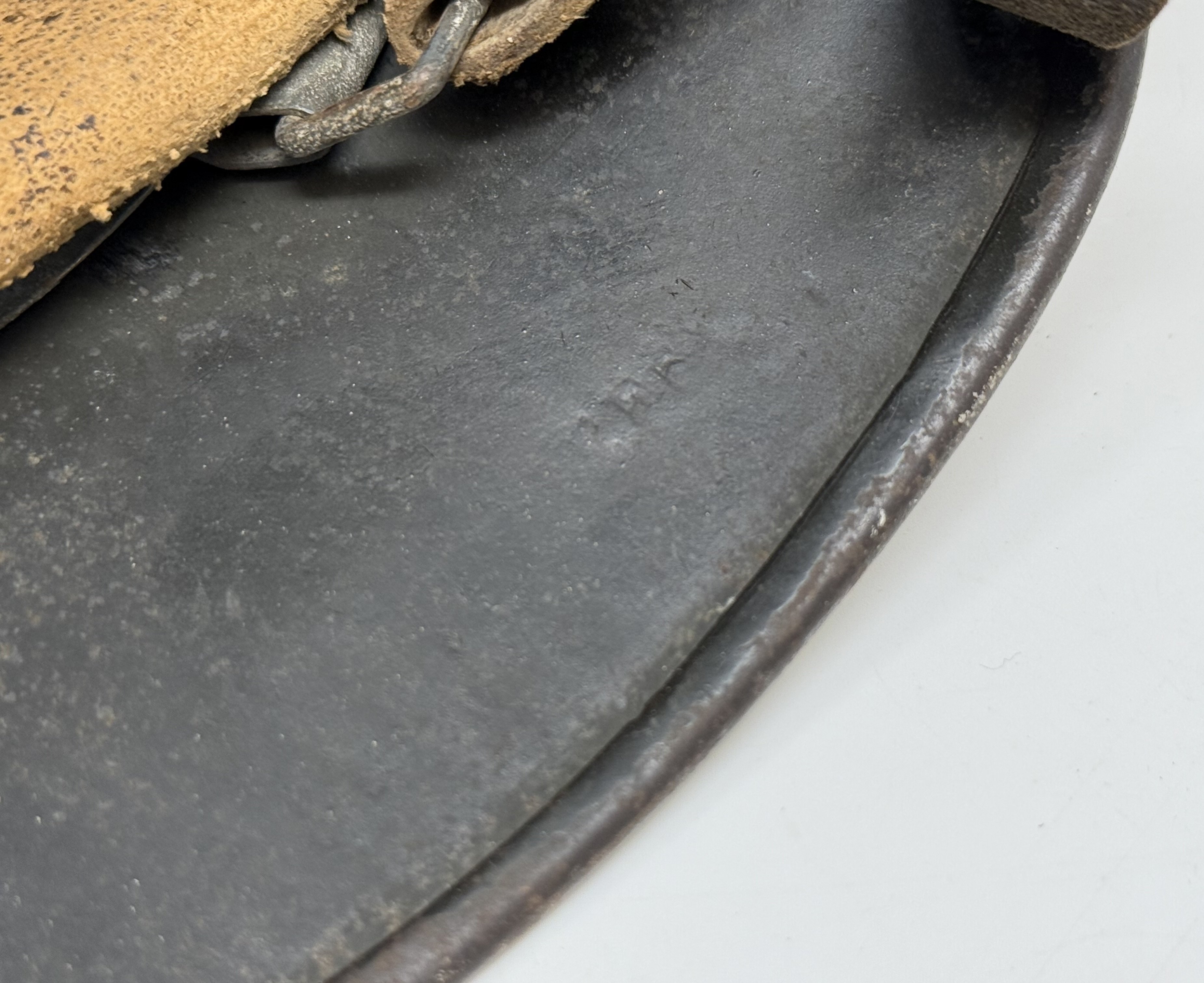 Heer M40 Single Decal Normandy Ex Net Camo Helmet — image 10