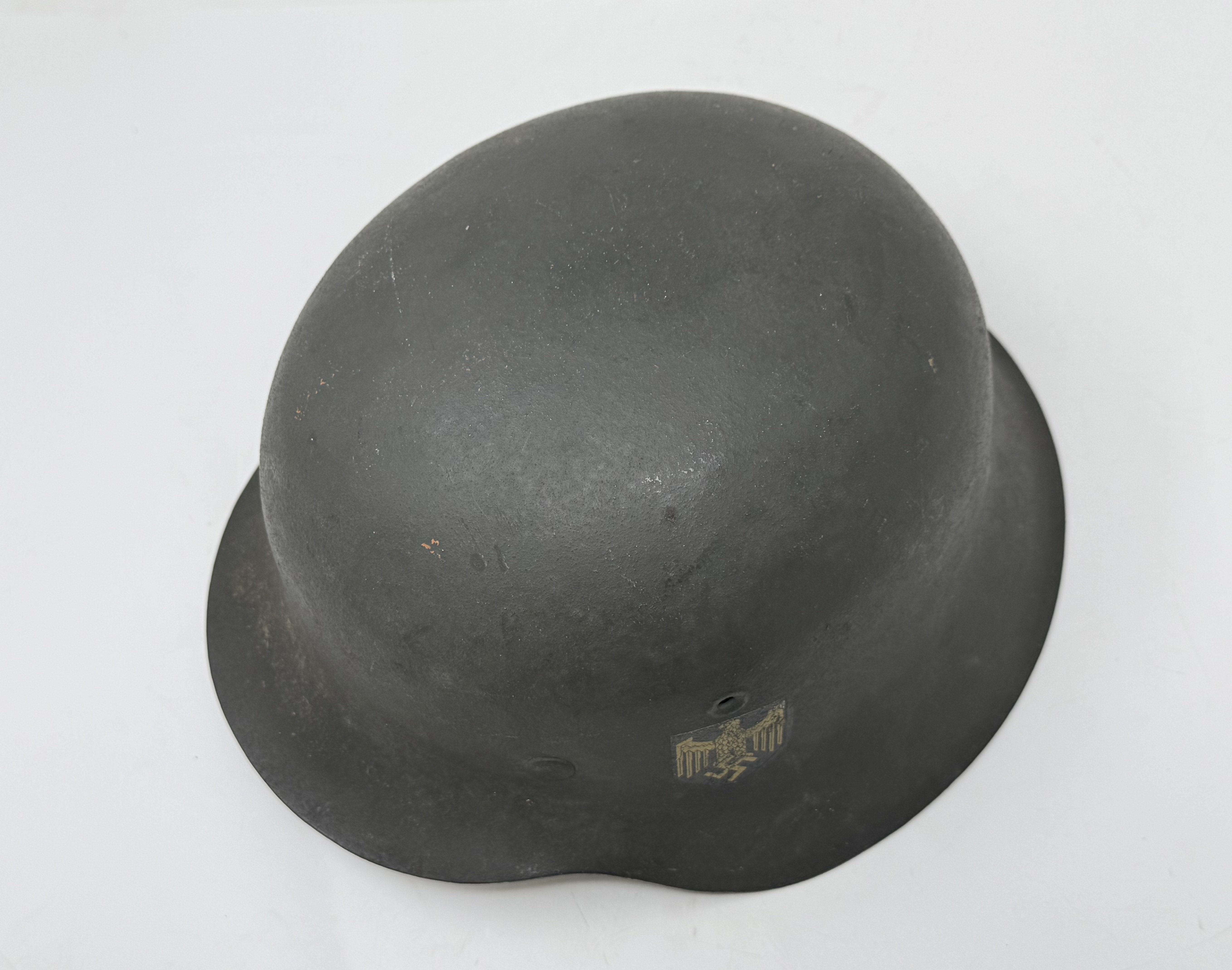 Kriegsmarine Single Decal M42 Helmet — image 7