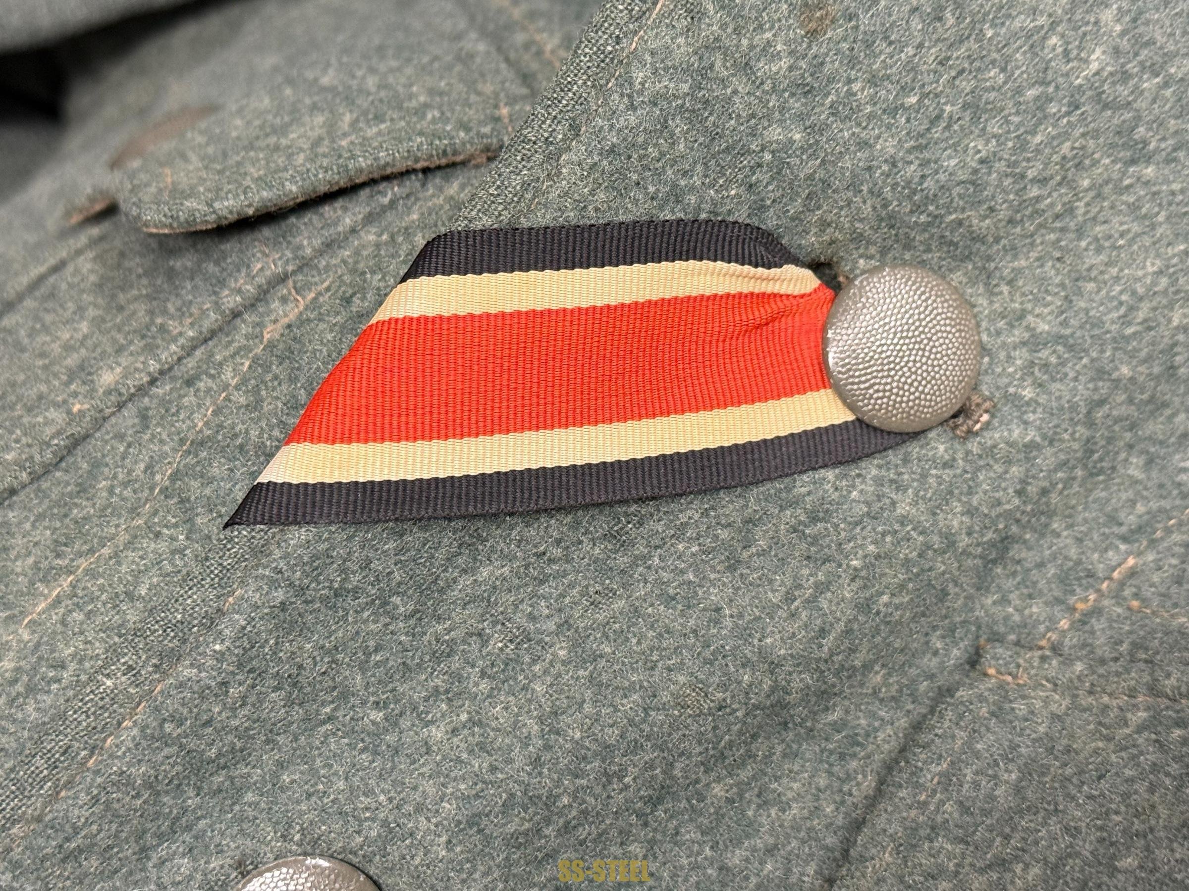SS-Totenkopf Untersturmführer Combat Tunic — image 15