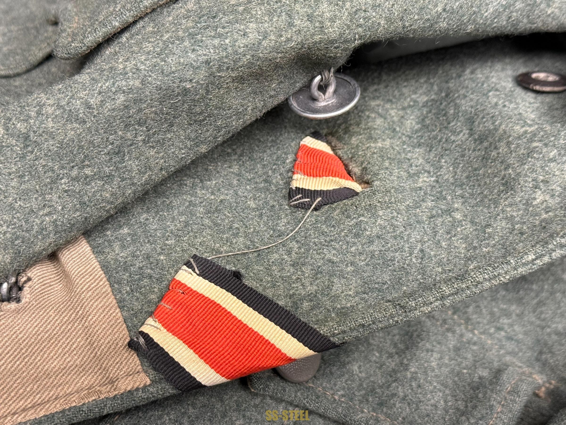 SS-Totenkopf Untersturmführer Combat Tunic — image 16