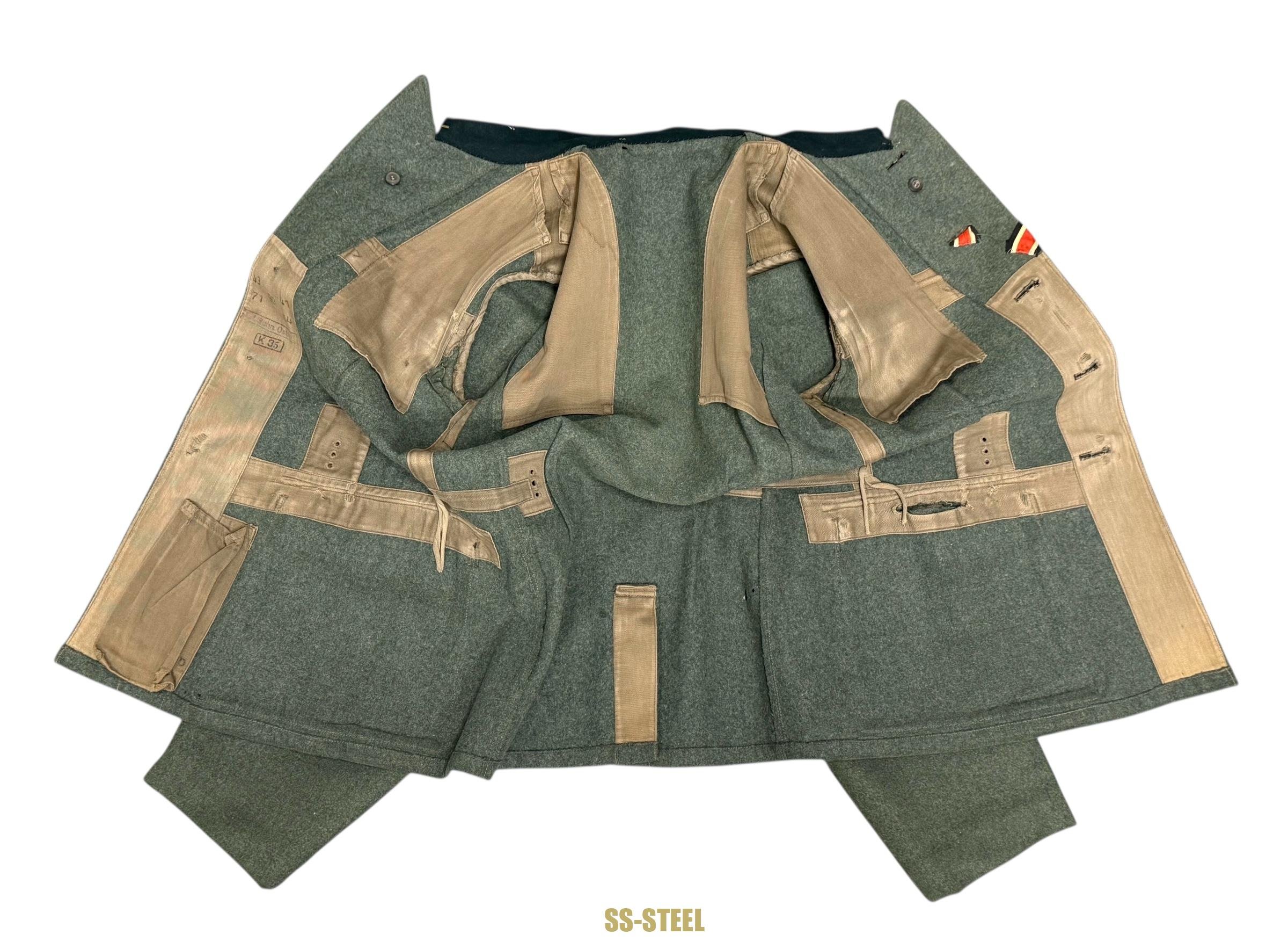 SS-Totenkopf Untersturmführer Combat Tunic — image 18