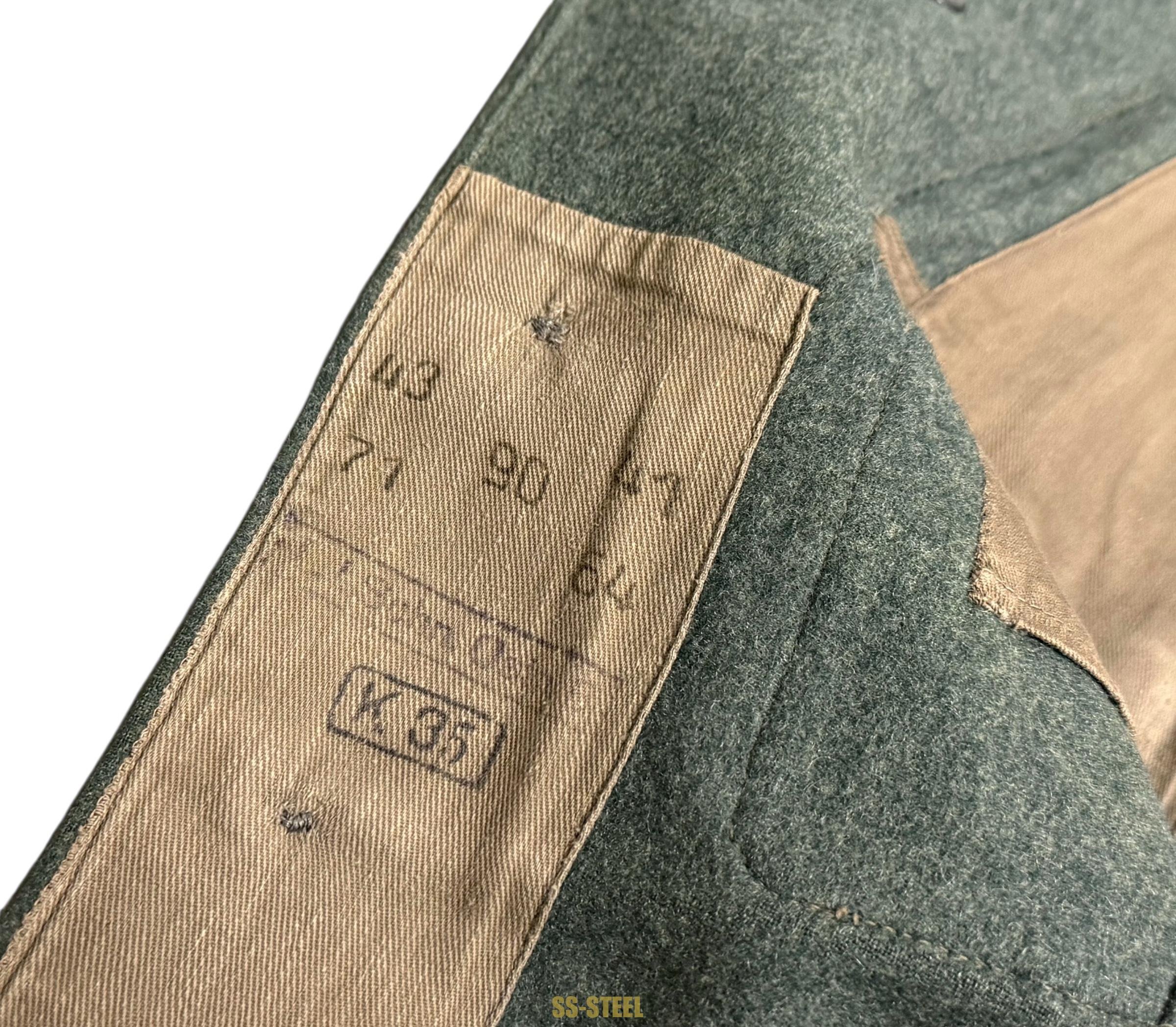 SS-Totenkopf Untersturmführer Combat Tunic — image 19