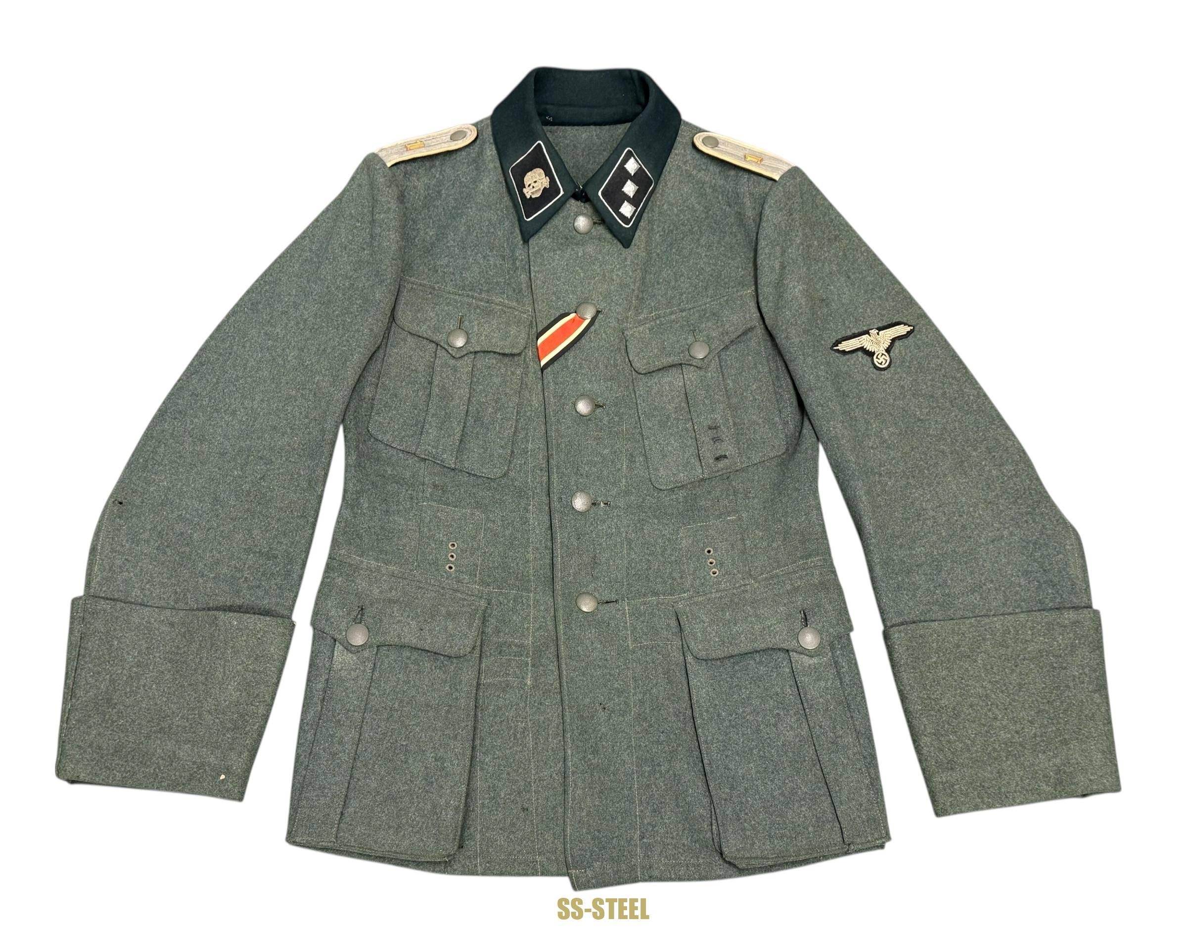 SS-Totenkopf Untersturmführer Combat Tunic — image 2