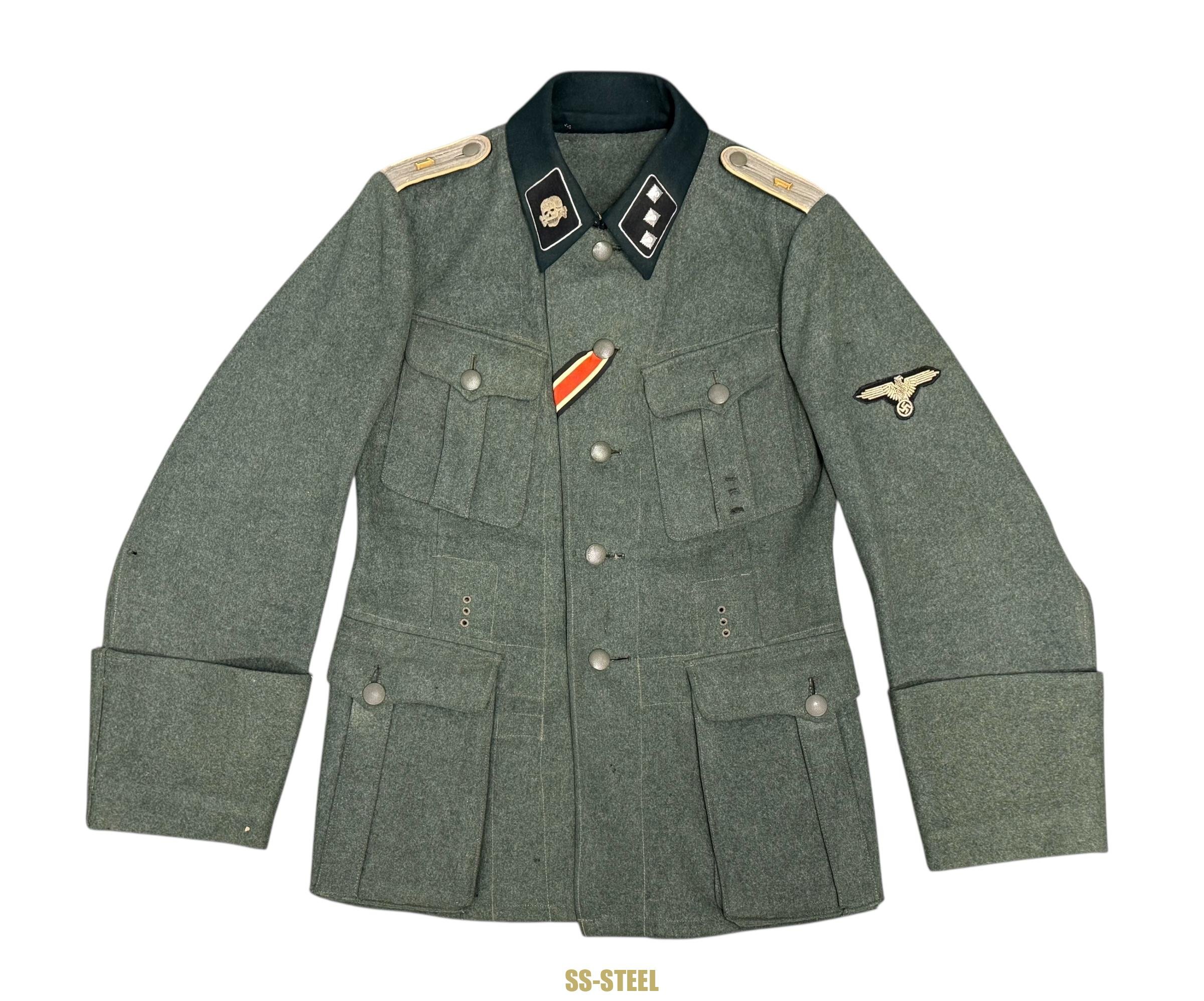SS-Totenkopf Untersturmführer Combat Tunic — image 23
