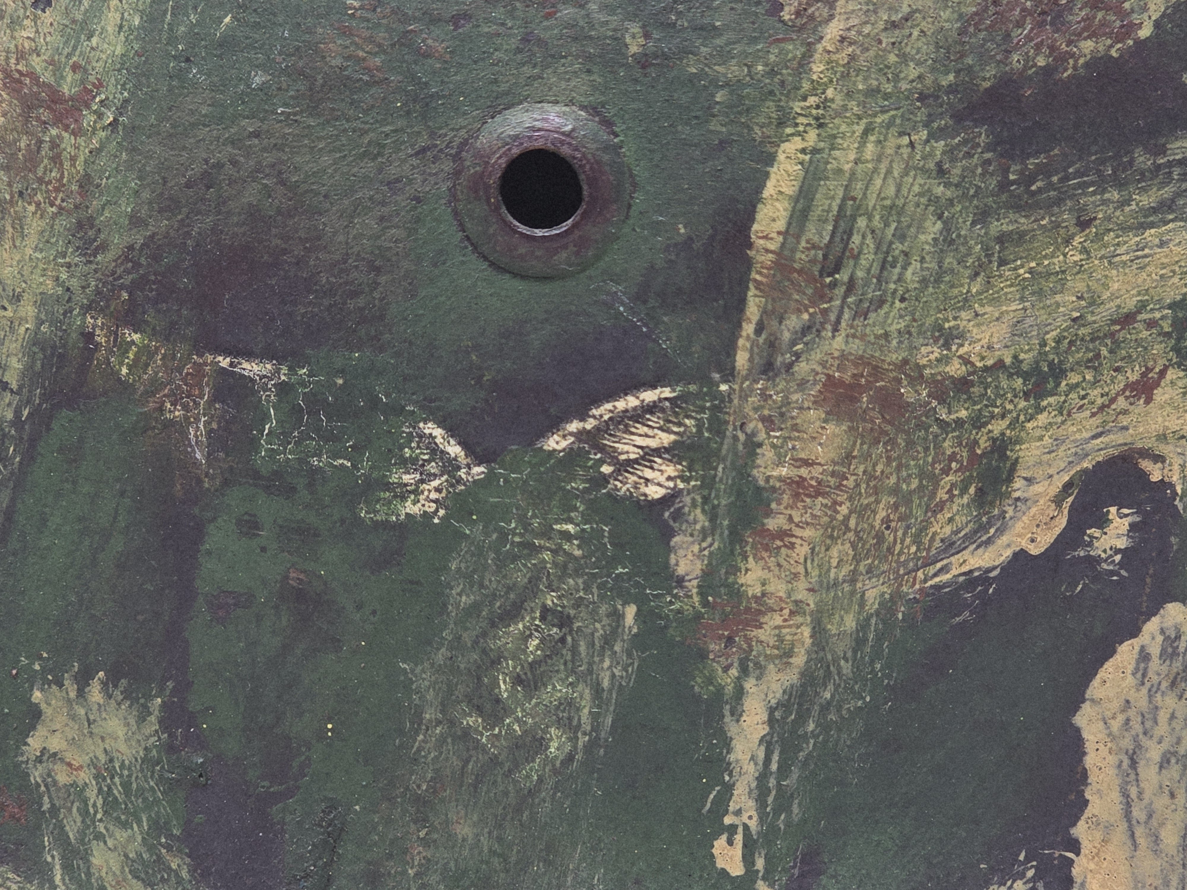 Stunning Luftwaffe M35 Camouflage Helmet — image 6