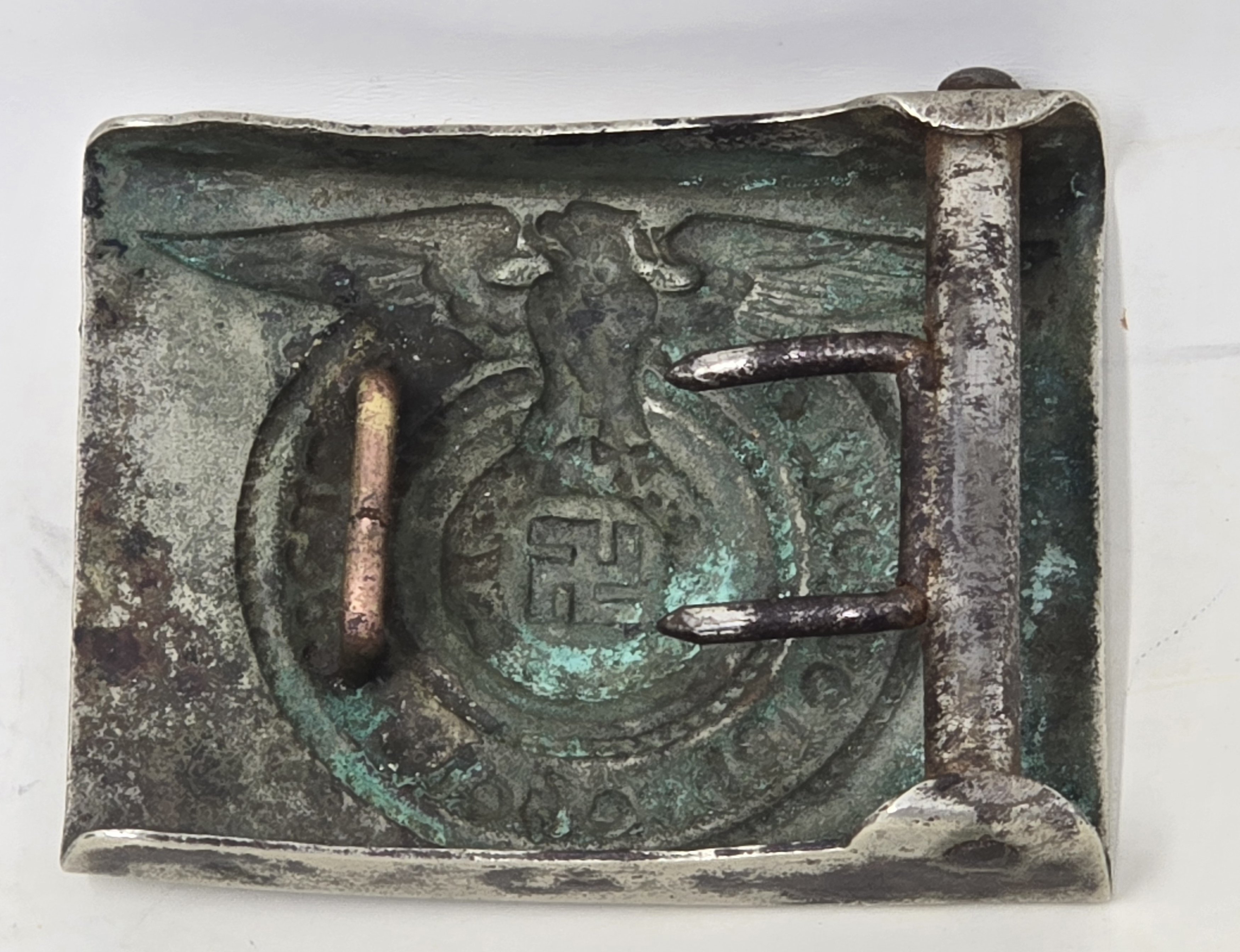Rare Early SS NCO Buckle by Giesse & Schmidt — image 6