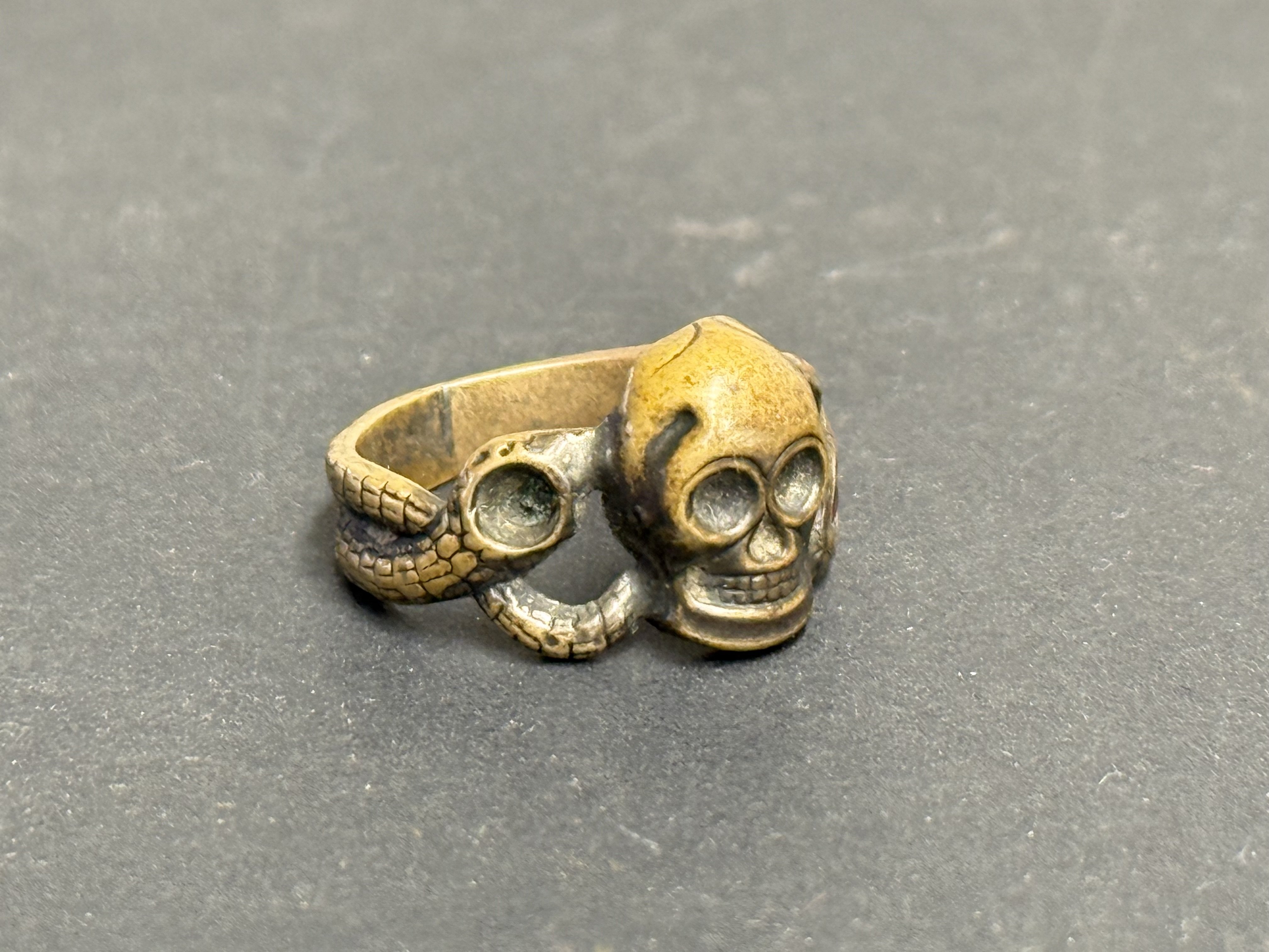 Canteen Totenkopf Skull Ring — image 13