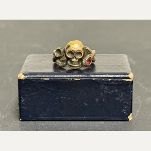 Canteen Totenkopf Skull Ring