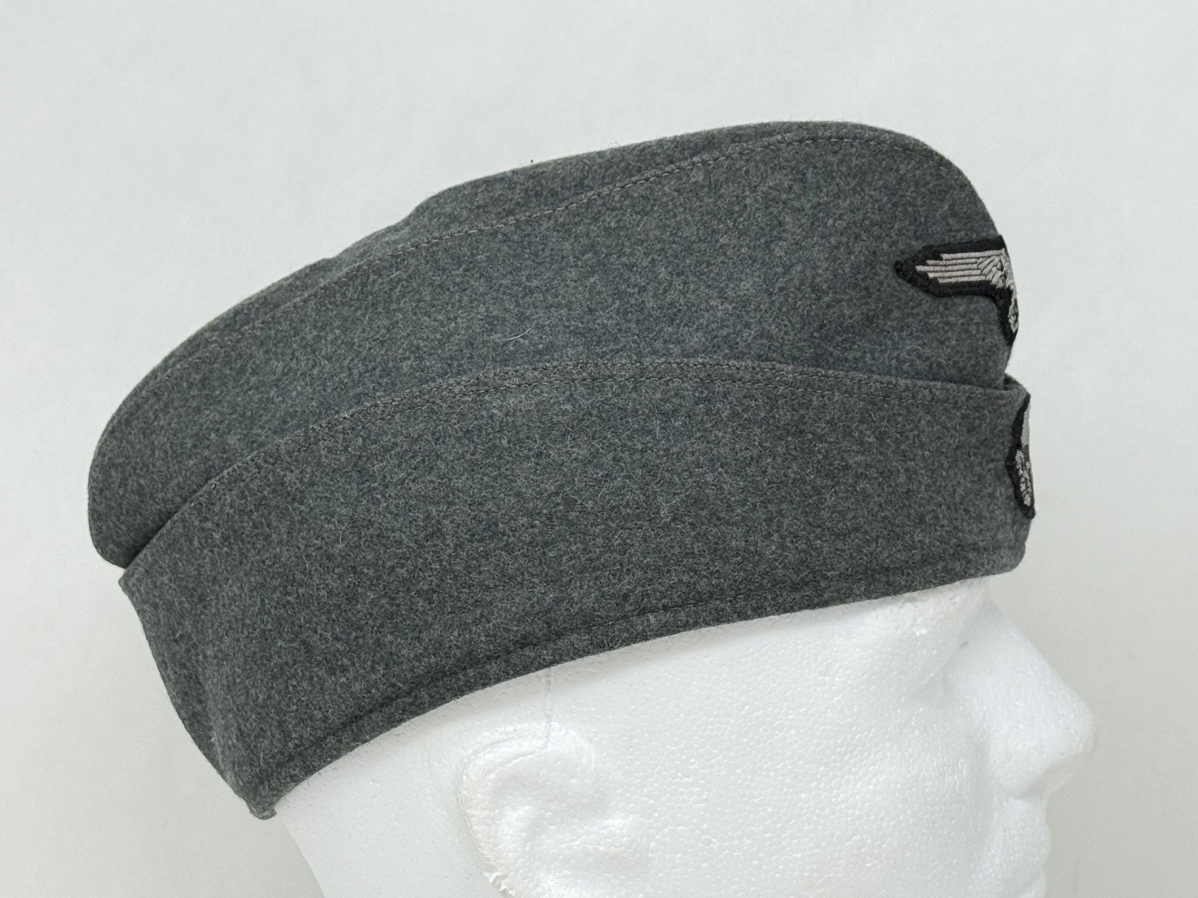 SS NCO or Officer M40 Schiffchen Cap -Flatwire — image 5