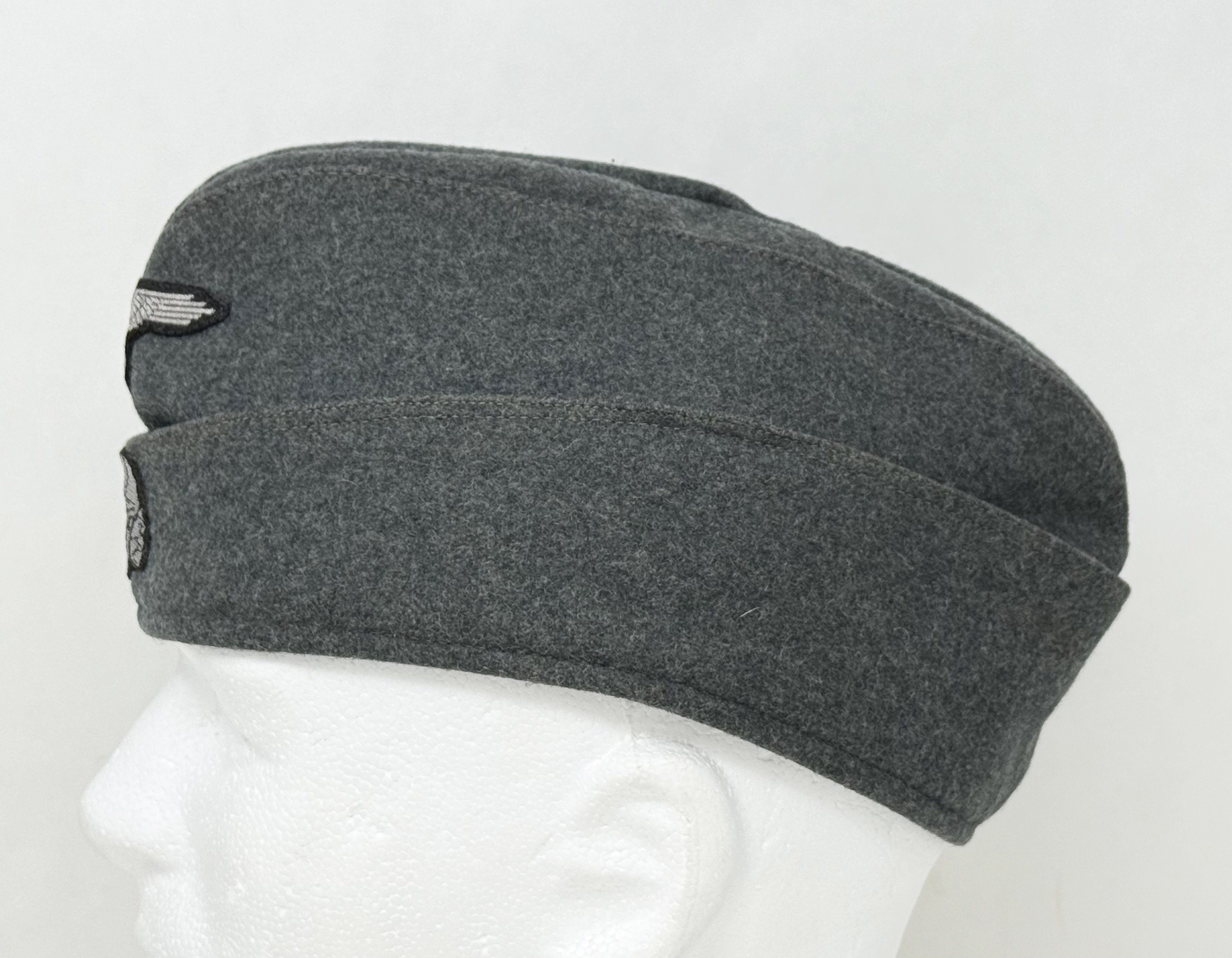 SS NCO or Officer M40 Schiffchen Cap -Flatwire — image 6