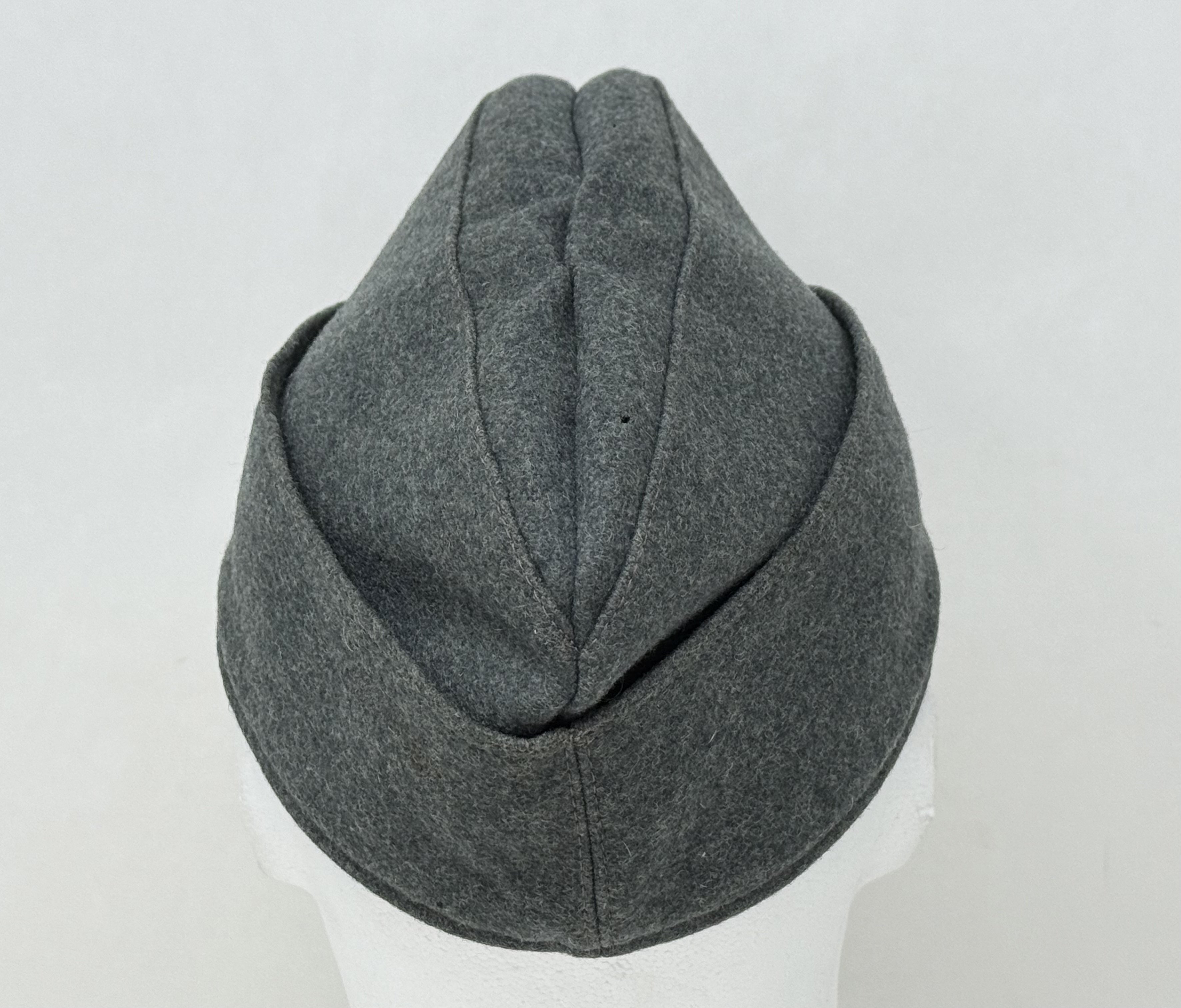 SS NCO or Officer M40 Schiffchen Cap -Flatwire — image 7