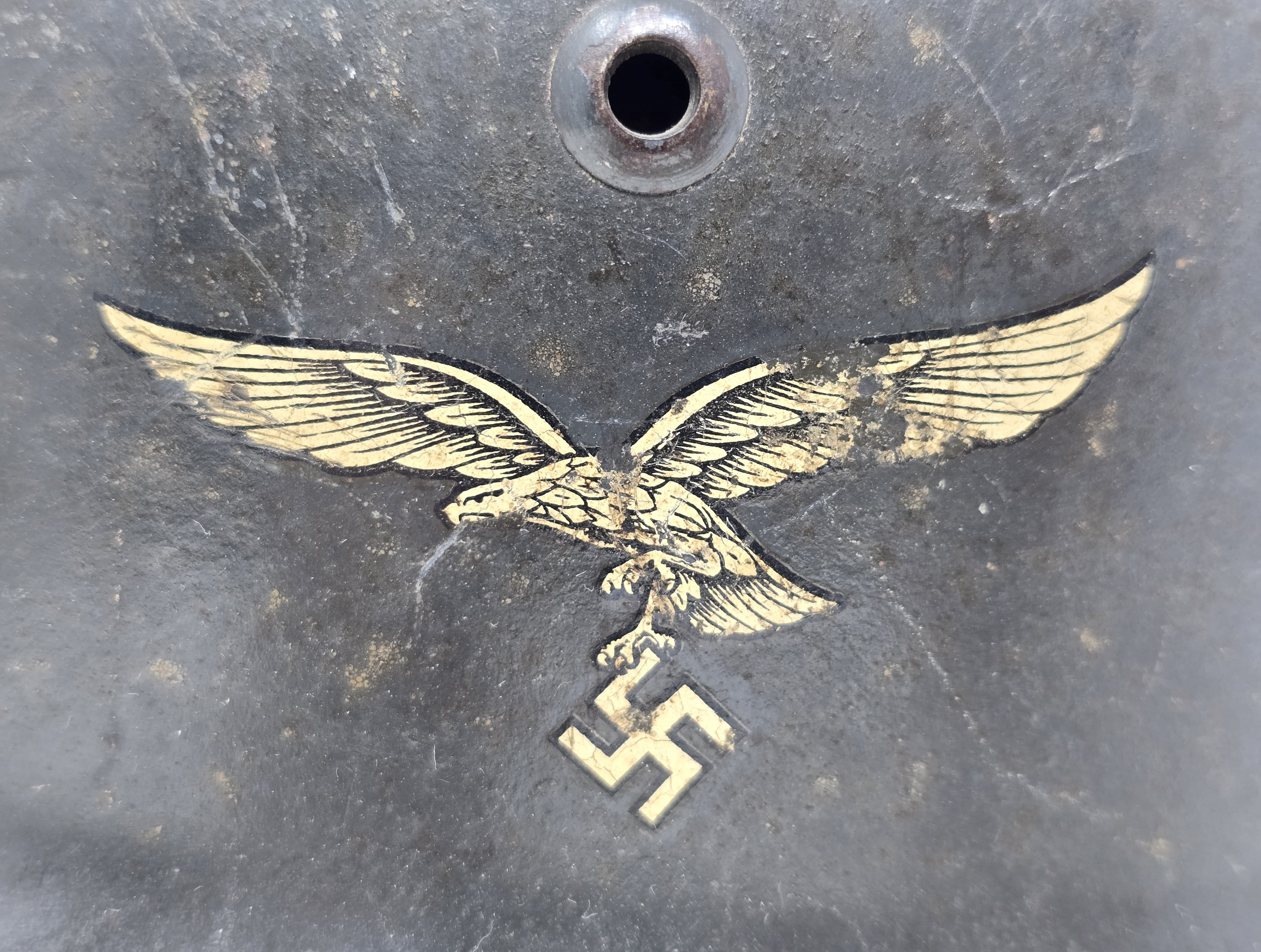 M35 Luftwaffe Helmet, SE66. — image 12