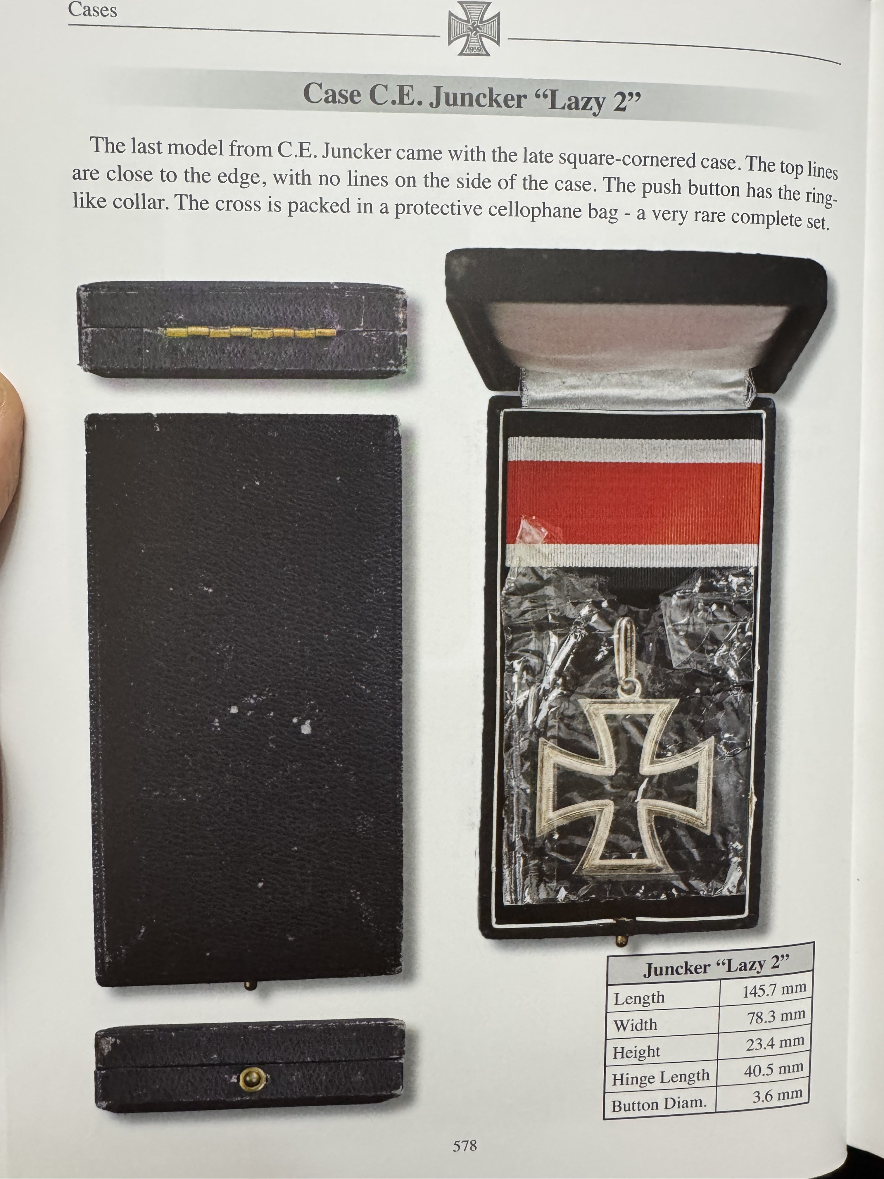 CE Juncker Knight's Cross RK Case — image 9