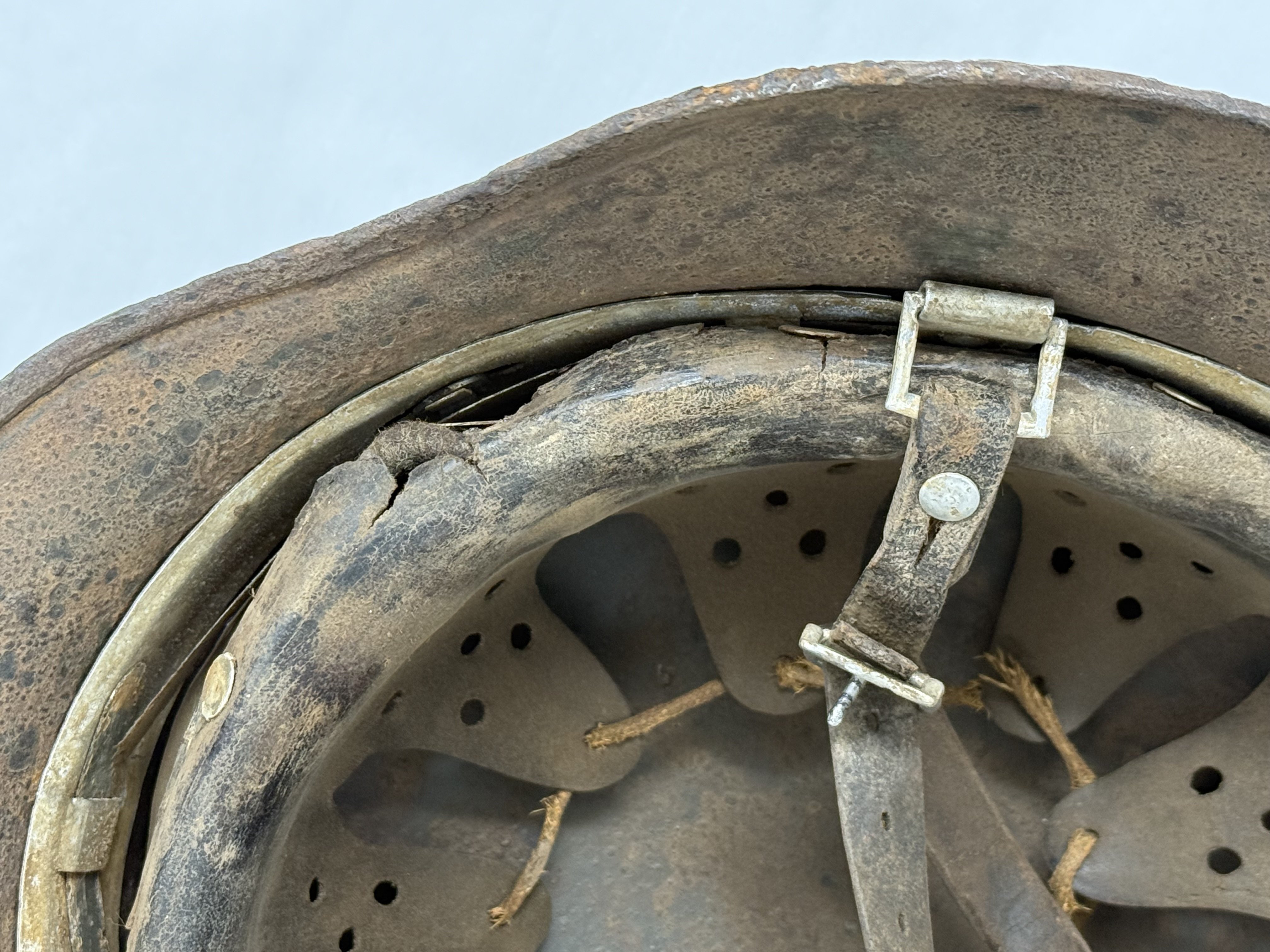 SS M35 Double Decal Helmet-Battle Damage NAMED — image 11