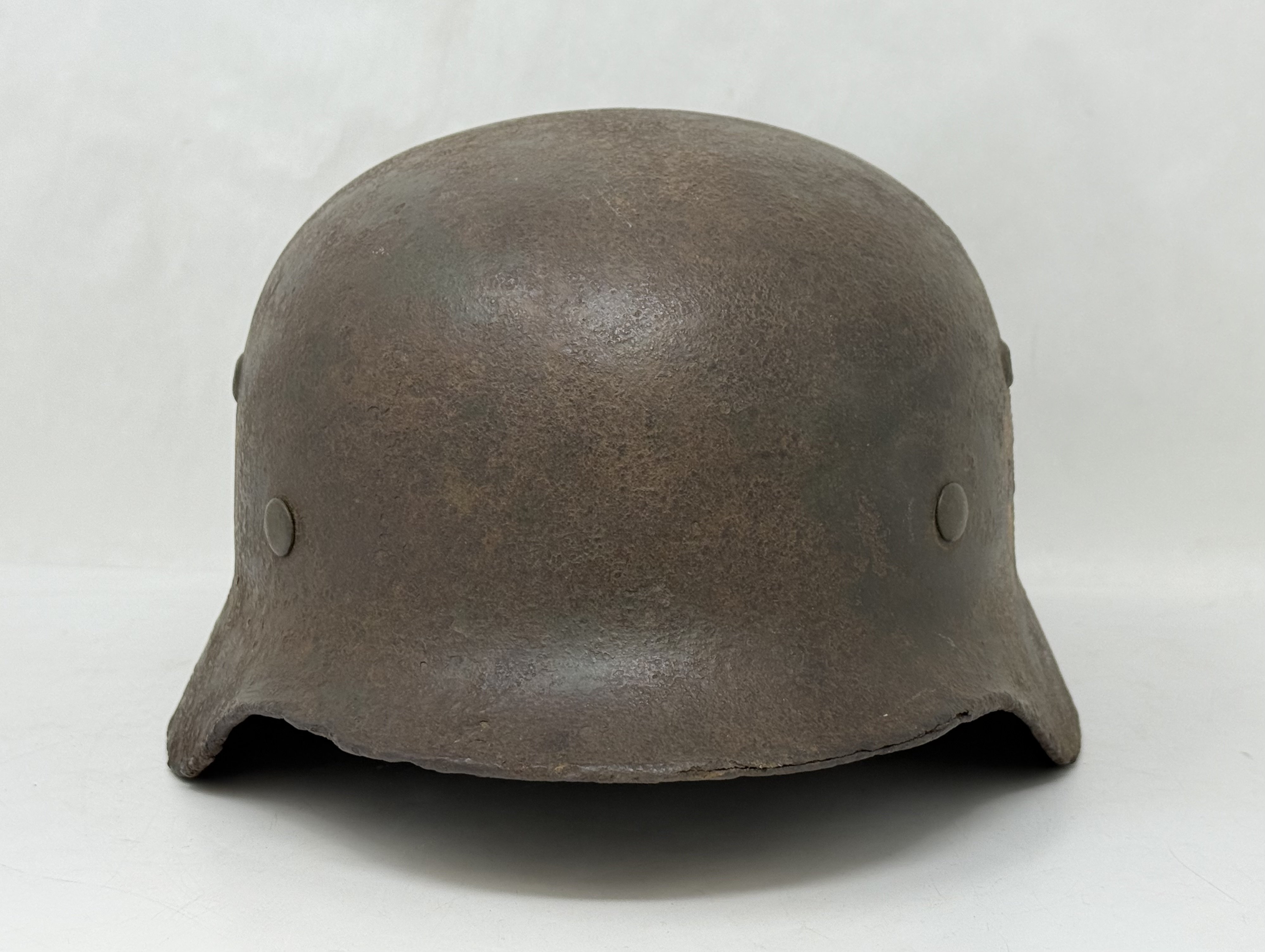 SS M35 Double Decal Helmet-Battle Damage NAMED — image 3
