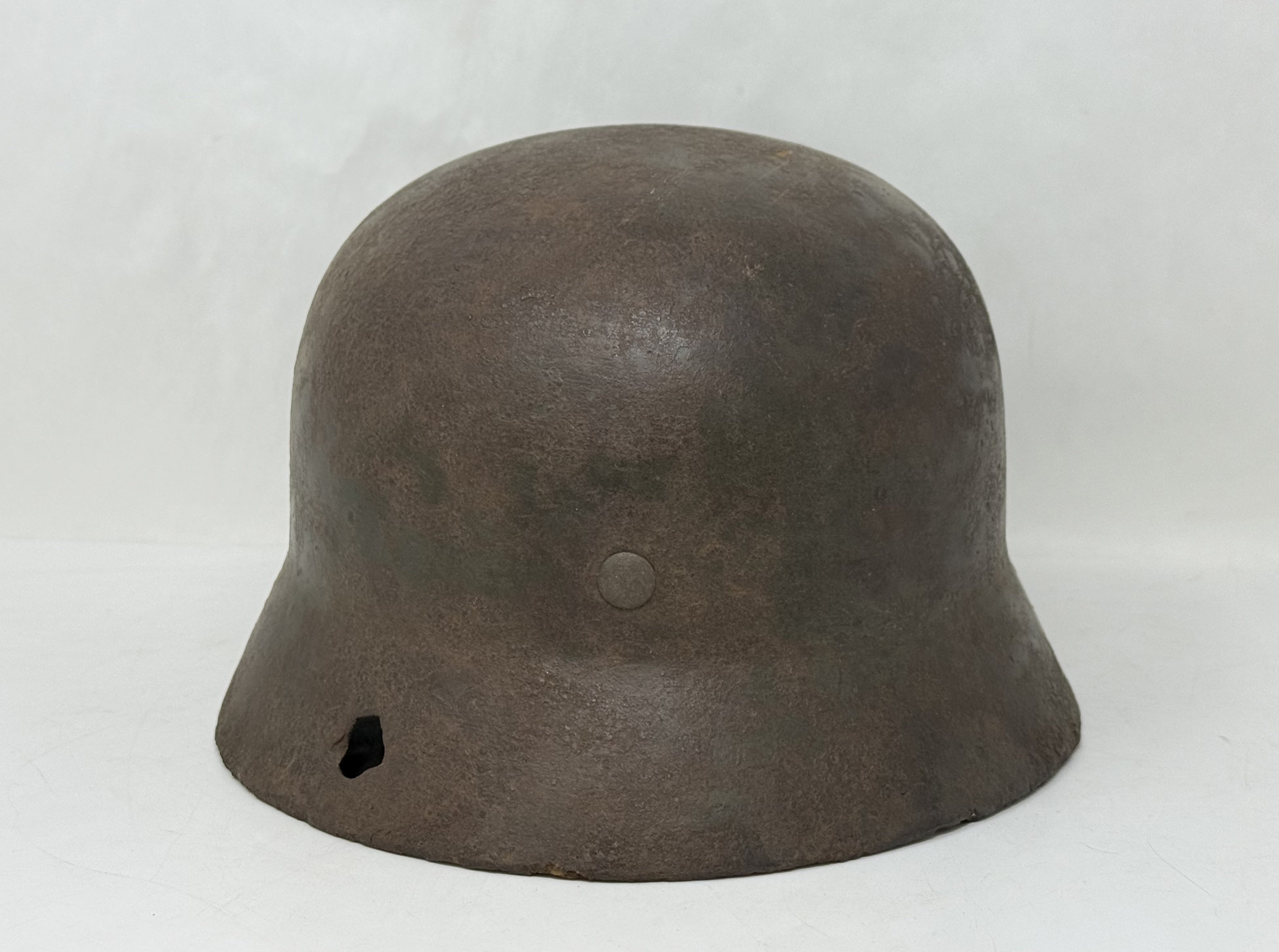 SS M35 Double Decal Helmet-Battle Damage NAMED — image 5