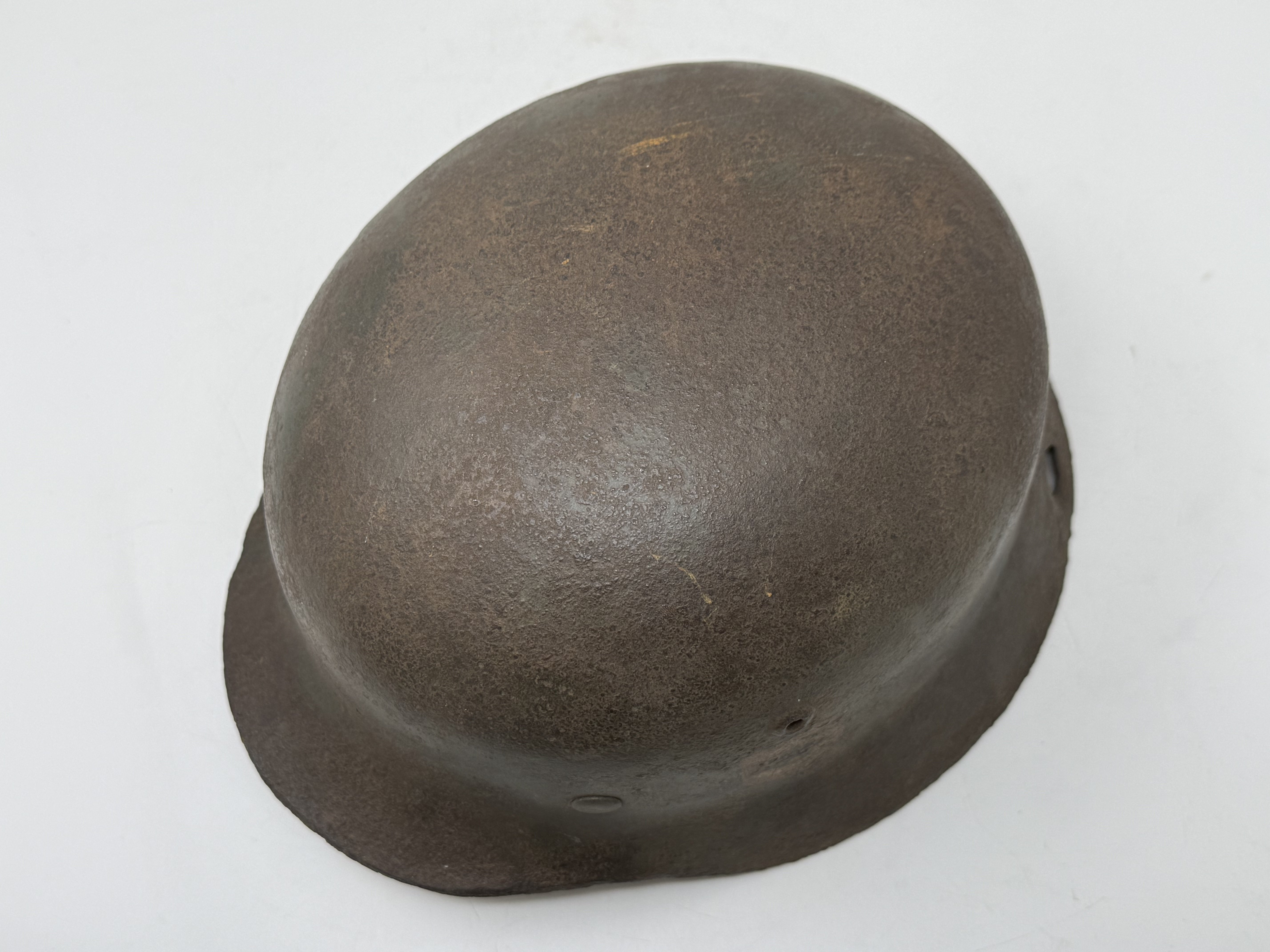 SS M35 Double Decal Helmet-Battle Damage NAMED — image 7