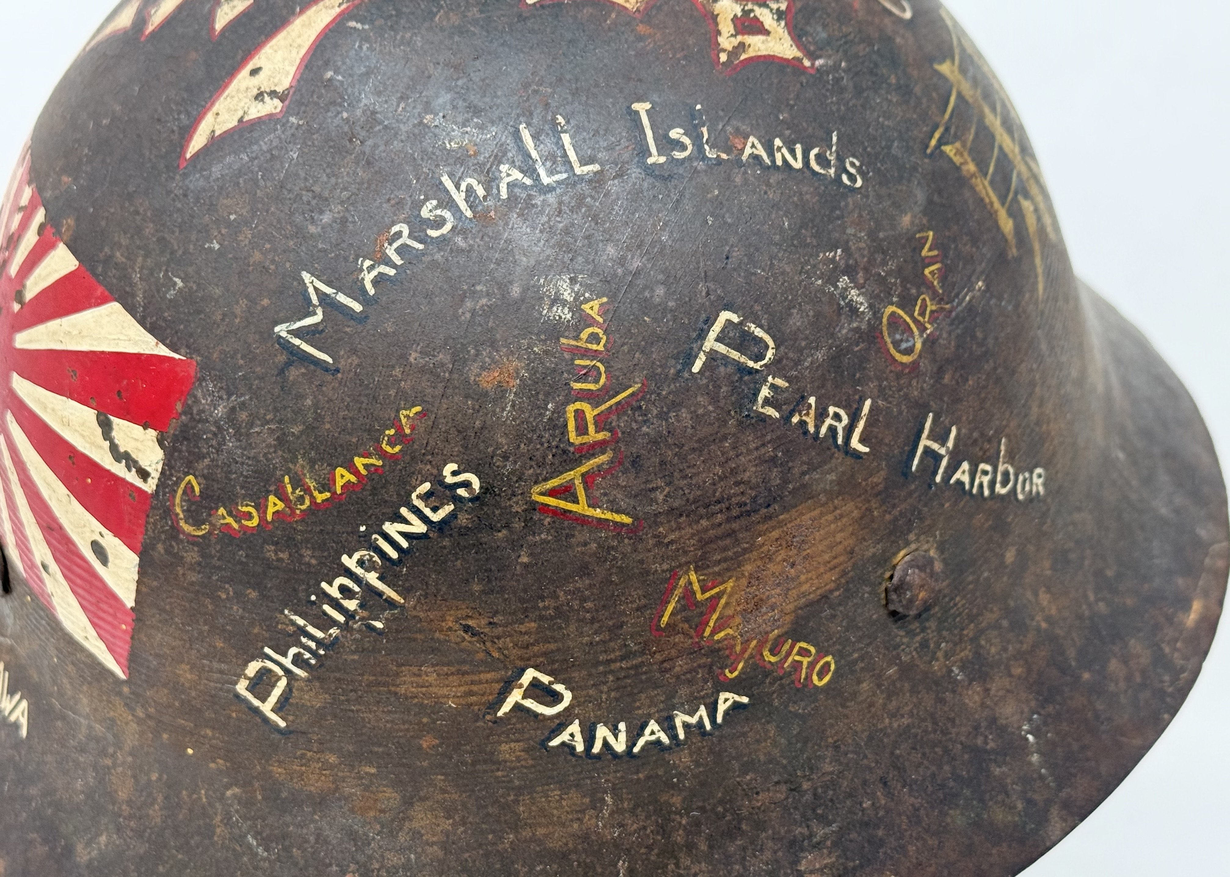 Japanese VET ART Helmet – Vet Trophy PEARL HARBOR — image 15