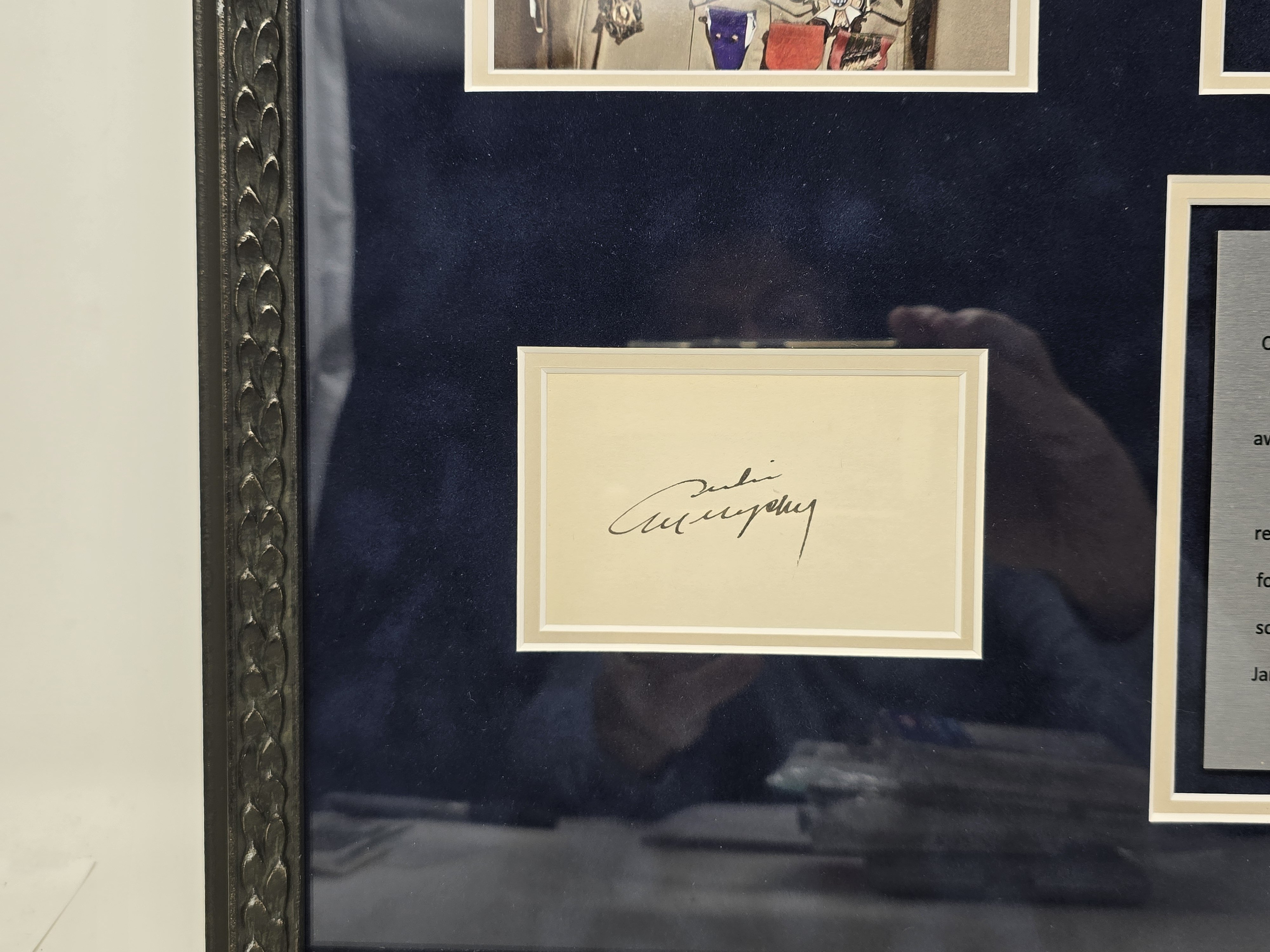 Medal of Honor Audie Murphy Autograph — image 2