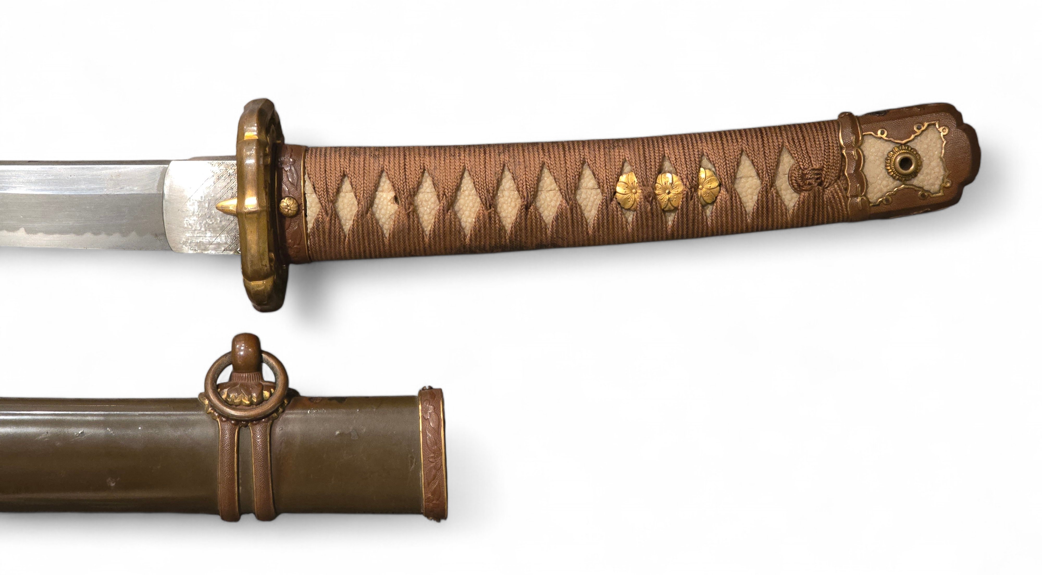 Fine Japanese Officer's Samurai Sword, 1500s Blade — image 15