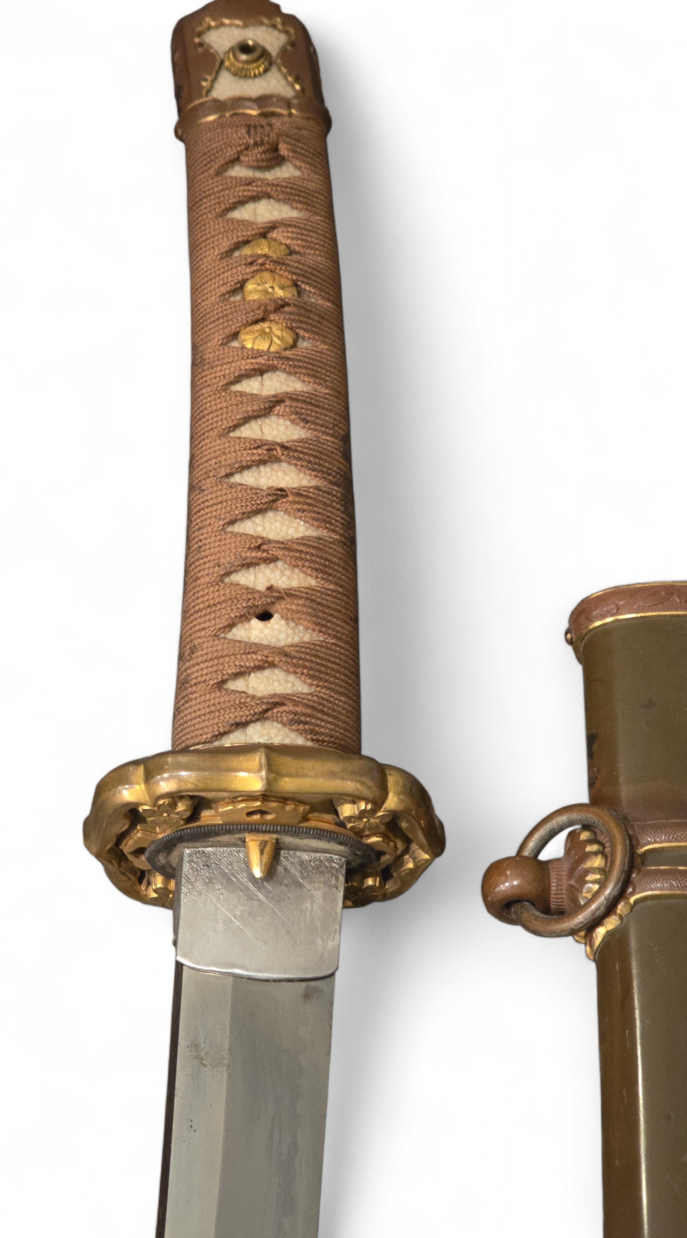 Fine Japanese Officer's Samurai Sword, 1500s Blade — image 16