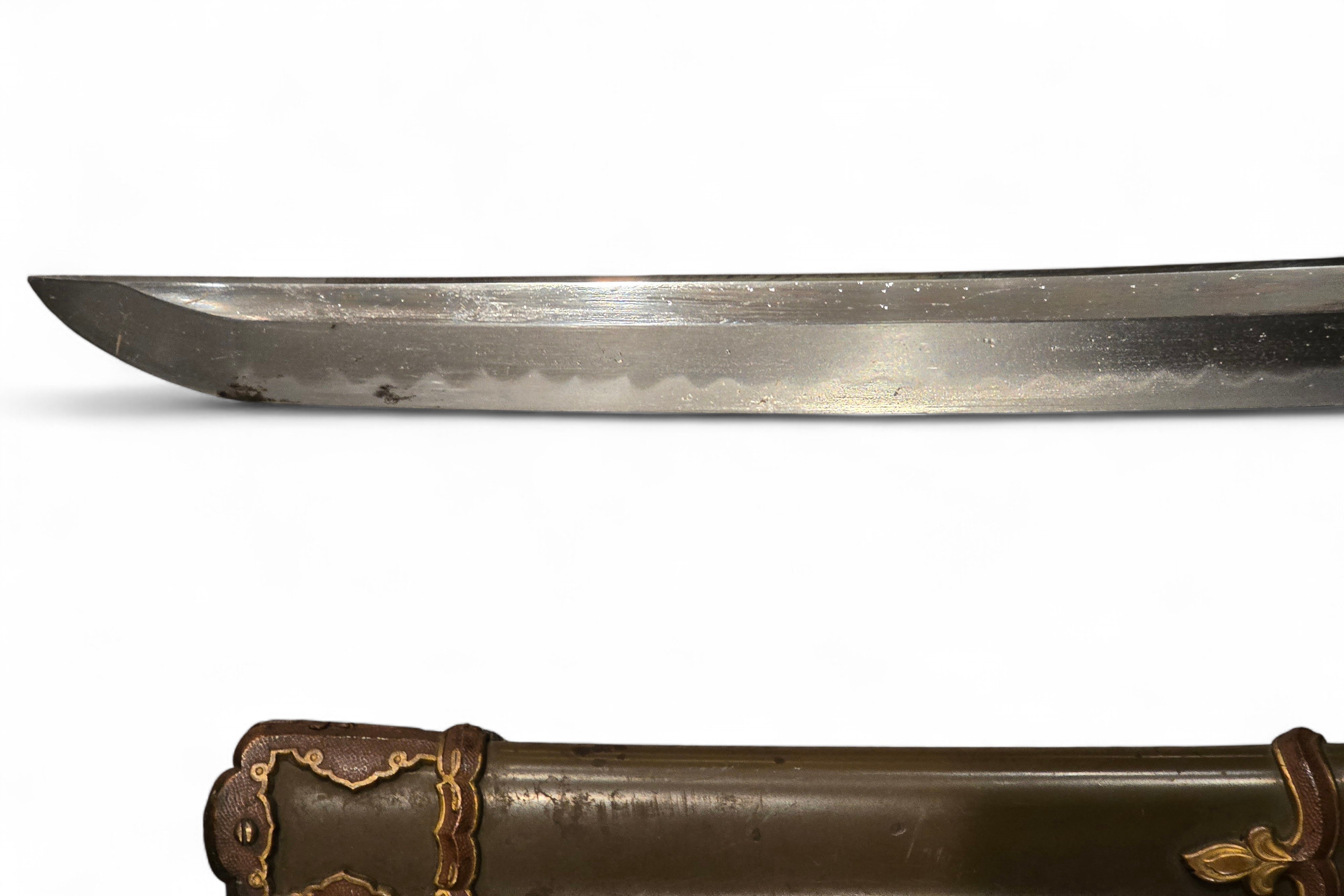 Fine Japanese Officer's Samurai Sword, 1500s Blade — image 19