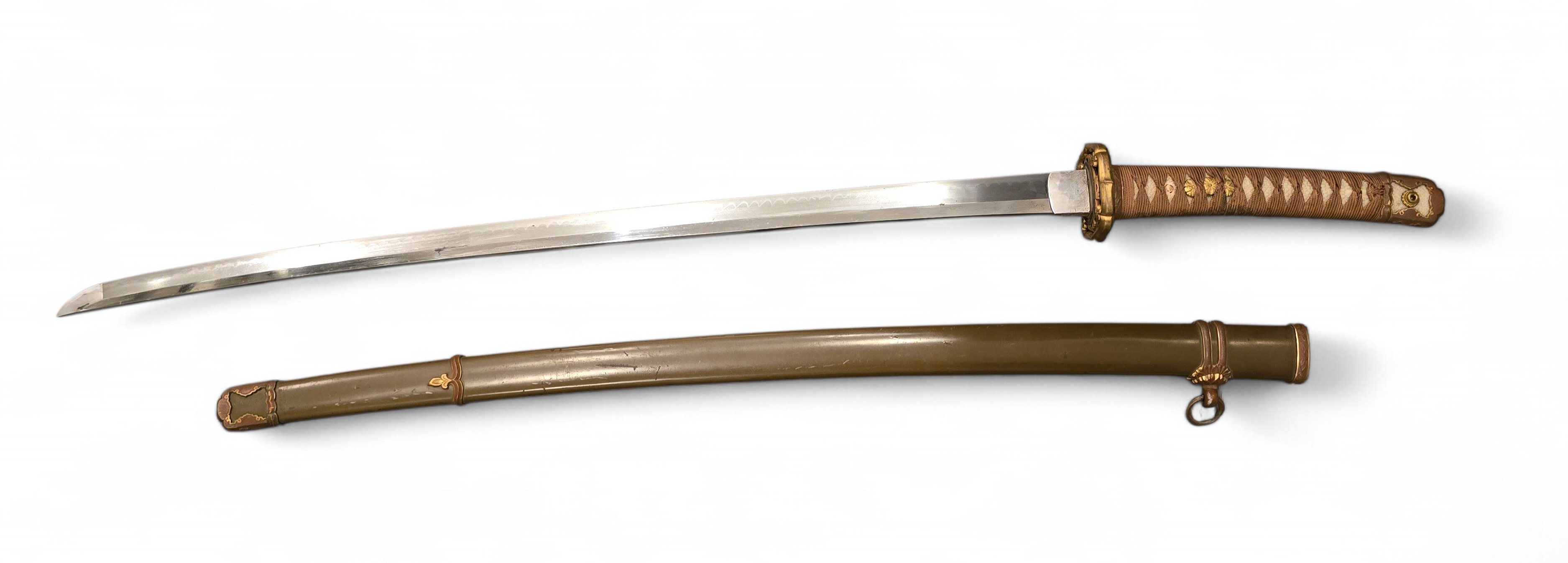 Fine Japanese Officer's Samurai Sword, 1500s Blade — image 20