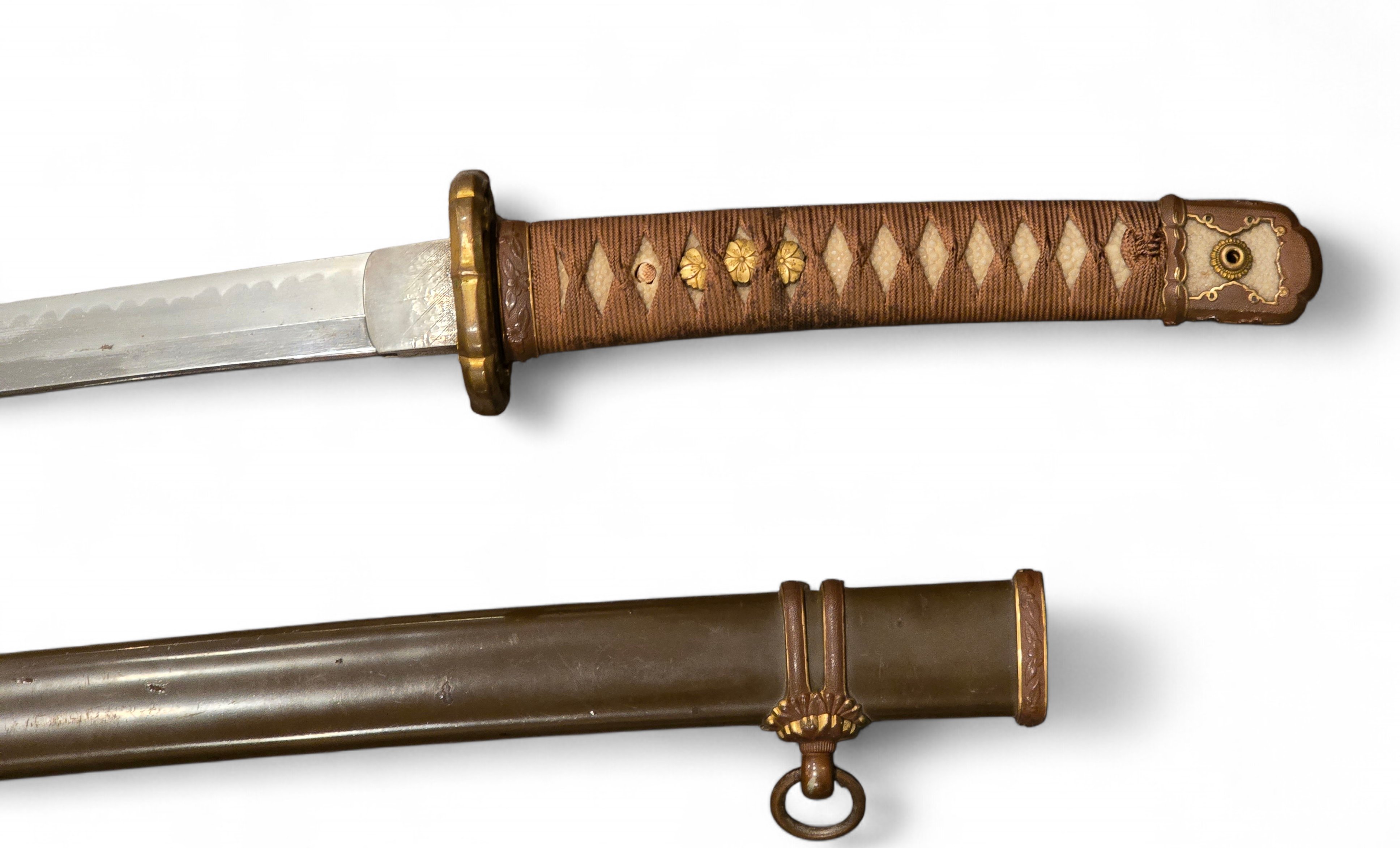 Fine Japanese Officer's Samurai Sword, 1500s Blade — image 21