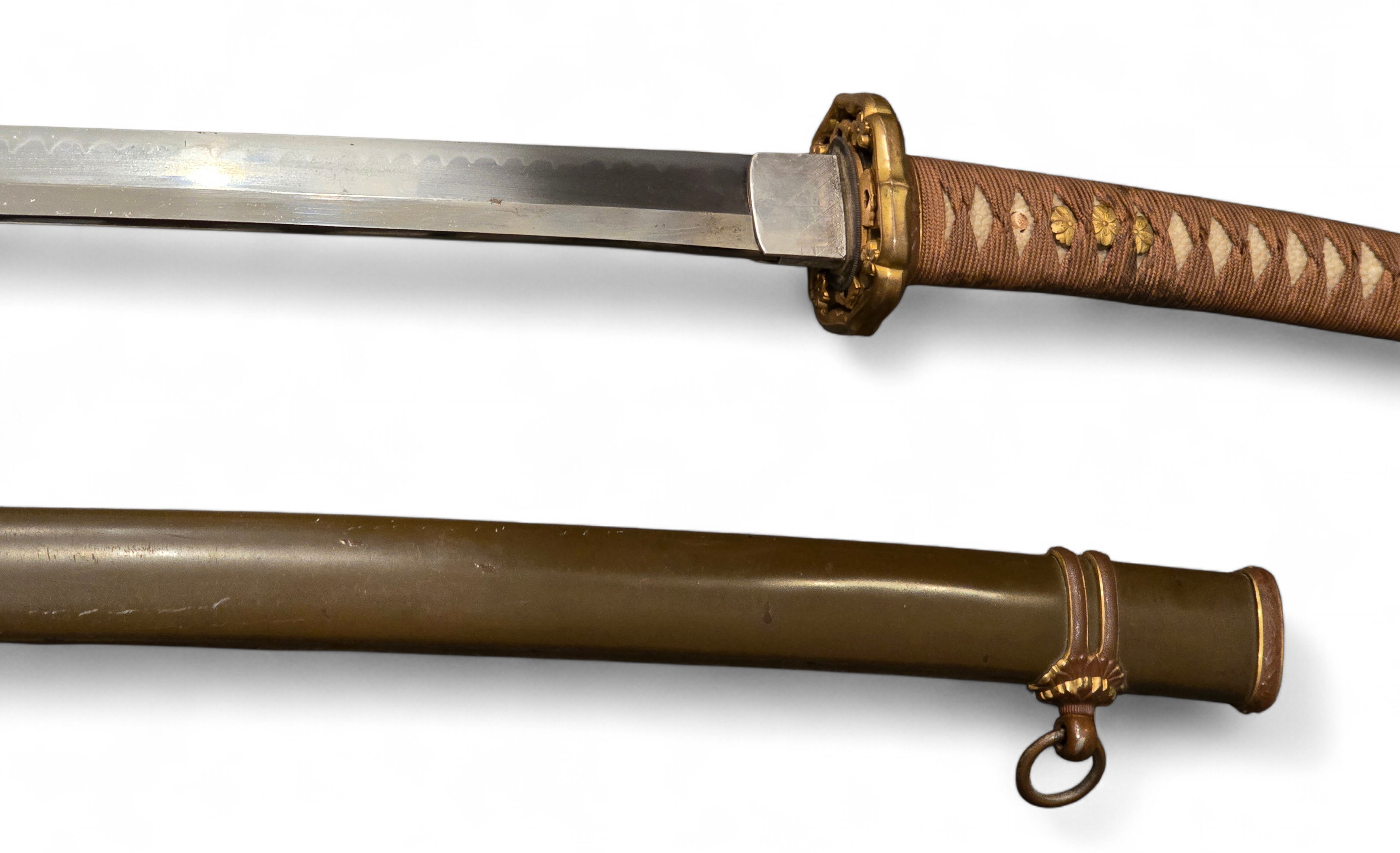 Fine Japanese Officer's Samurai Sword, 1500s Blade — image 22