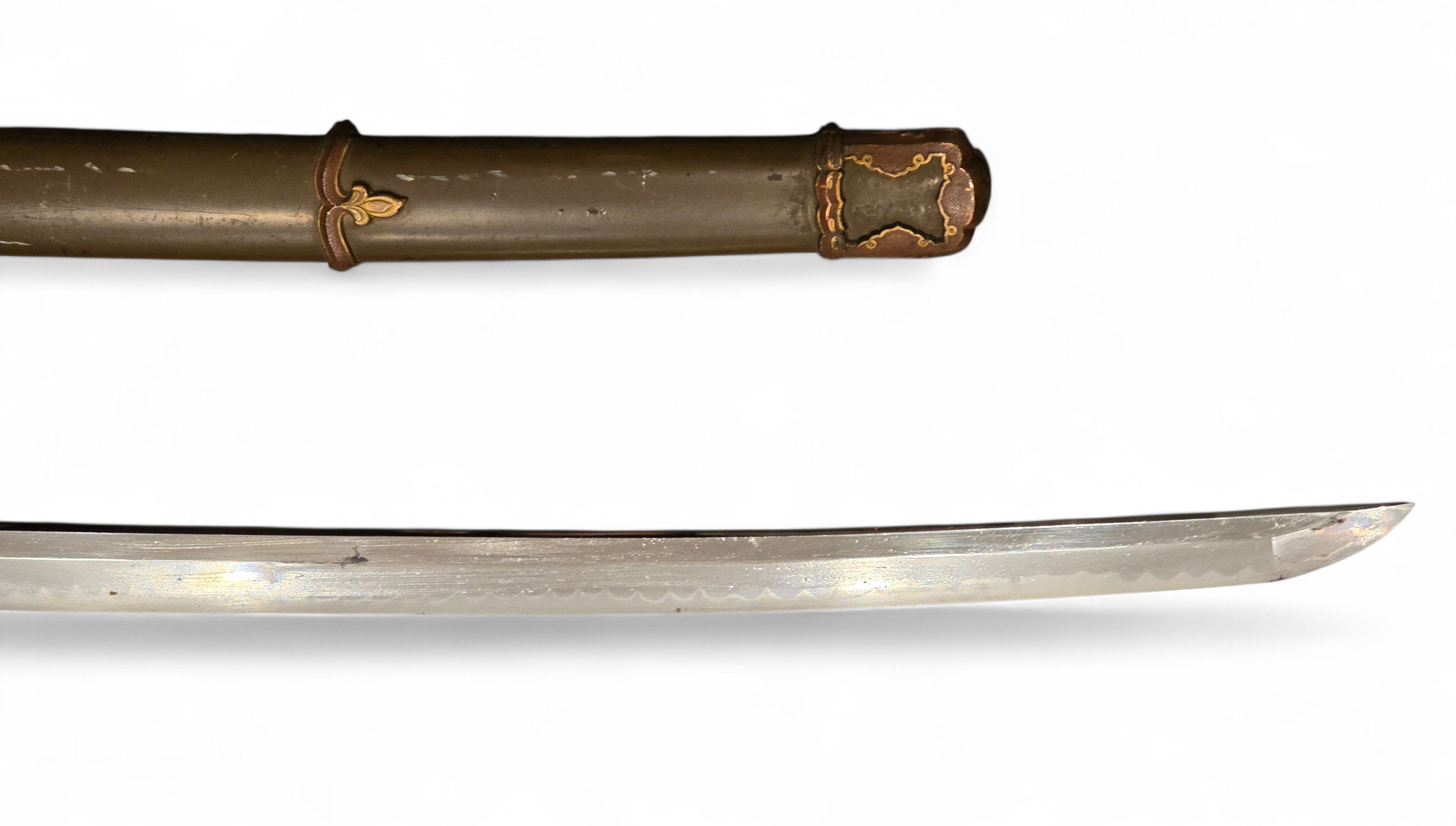 Fine Japanese Officer's Samurai Sword, 1500s Blade — image 23