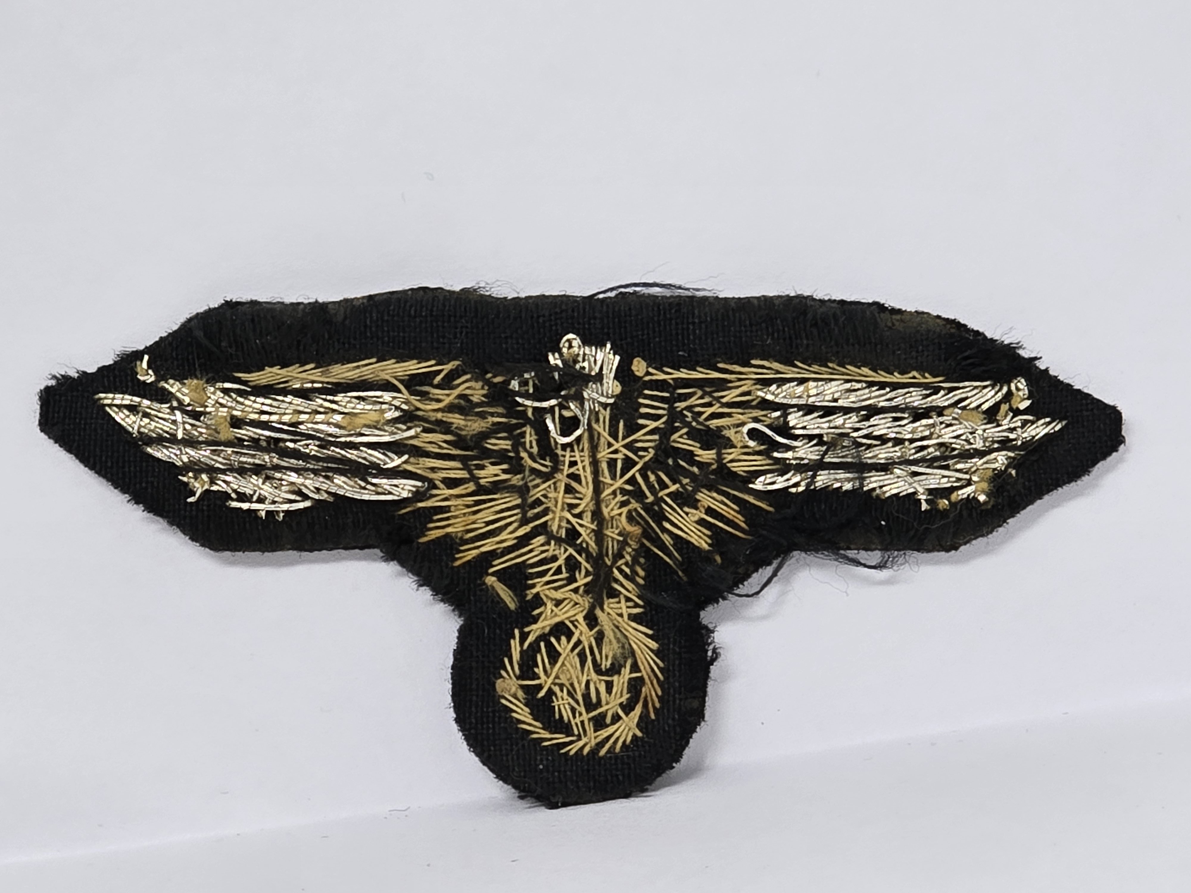 Waffen-SS Officer's Bullion Sleeve Eagle — image 2