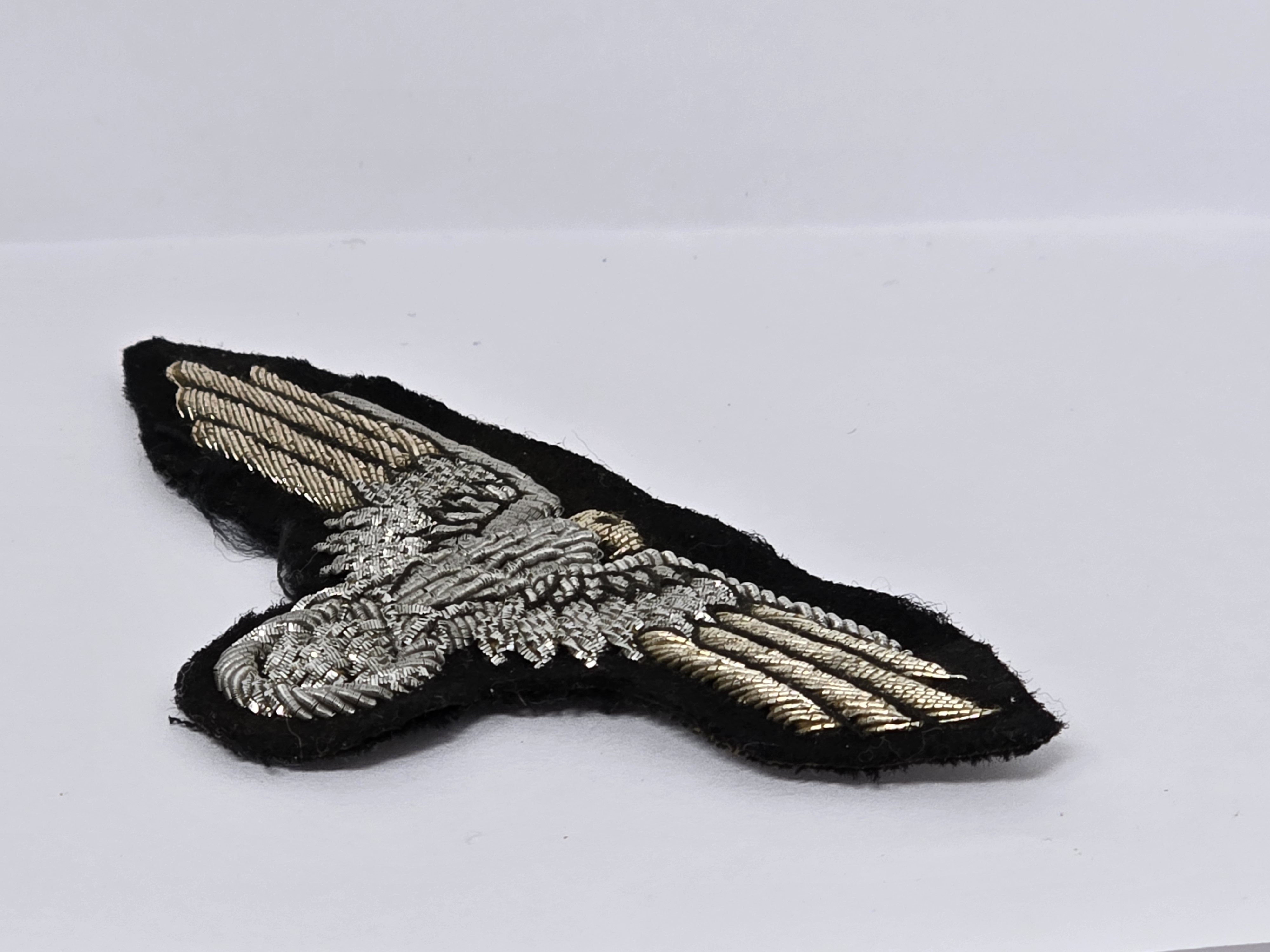 Waffen-SS Officer's Bullion Sleeve Eagle — image 5