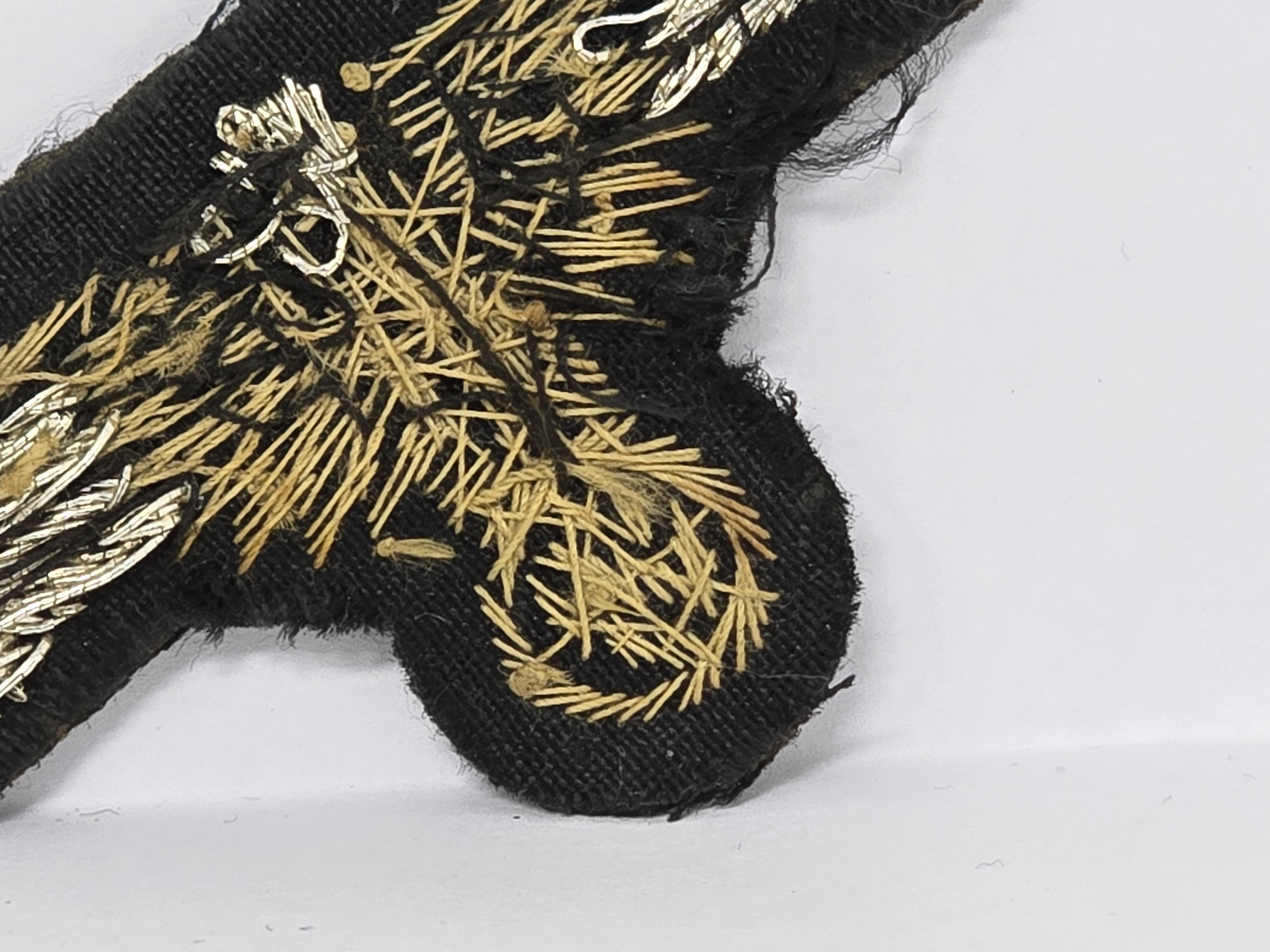 Waffen-SS Officer's Bullion Sleeve Eagle — image 8